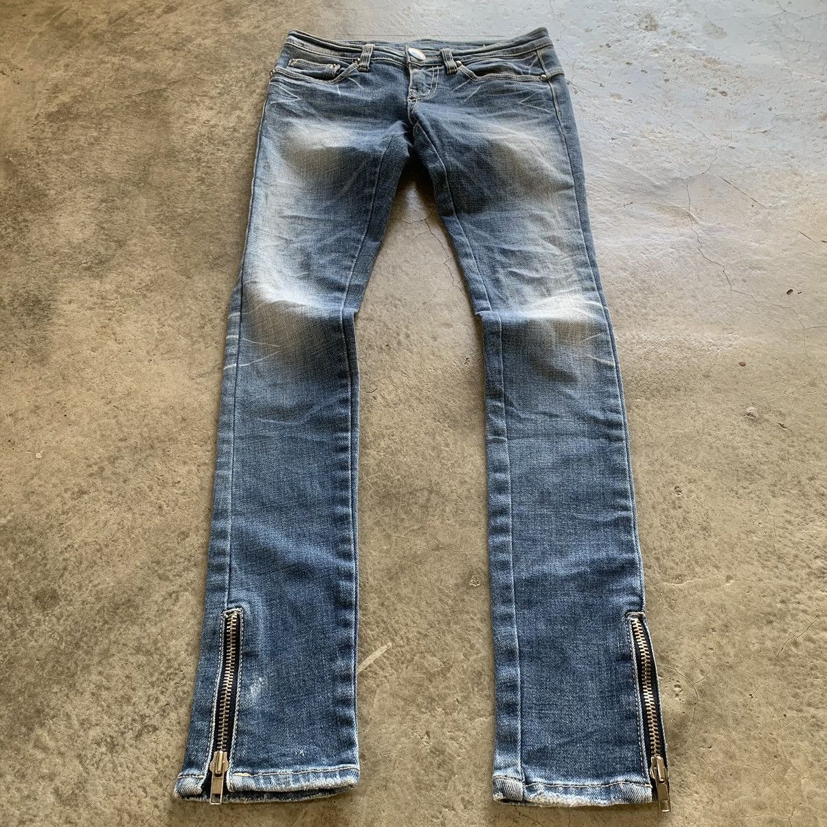 Other Vintage Japanese d.i.a Zipper Skinny Jeans Size US 28 / EU 44 - 1 Thumbnail