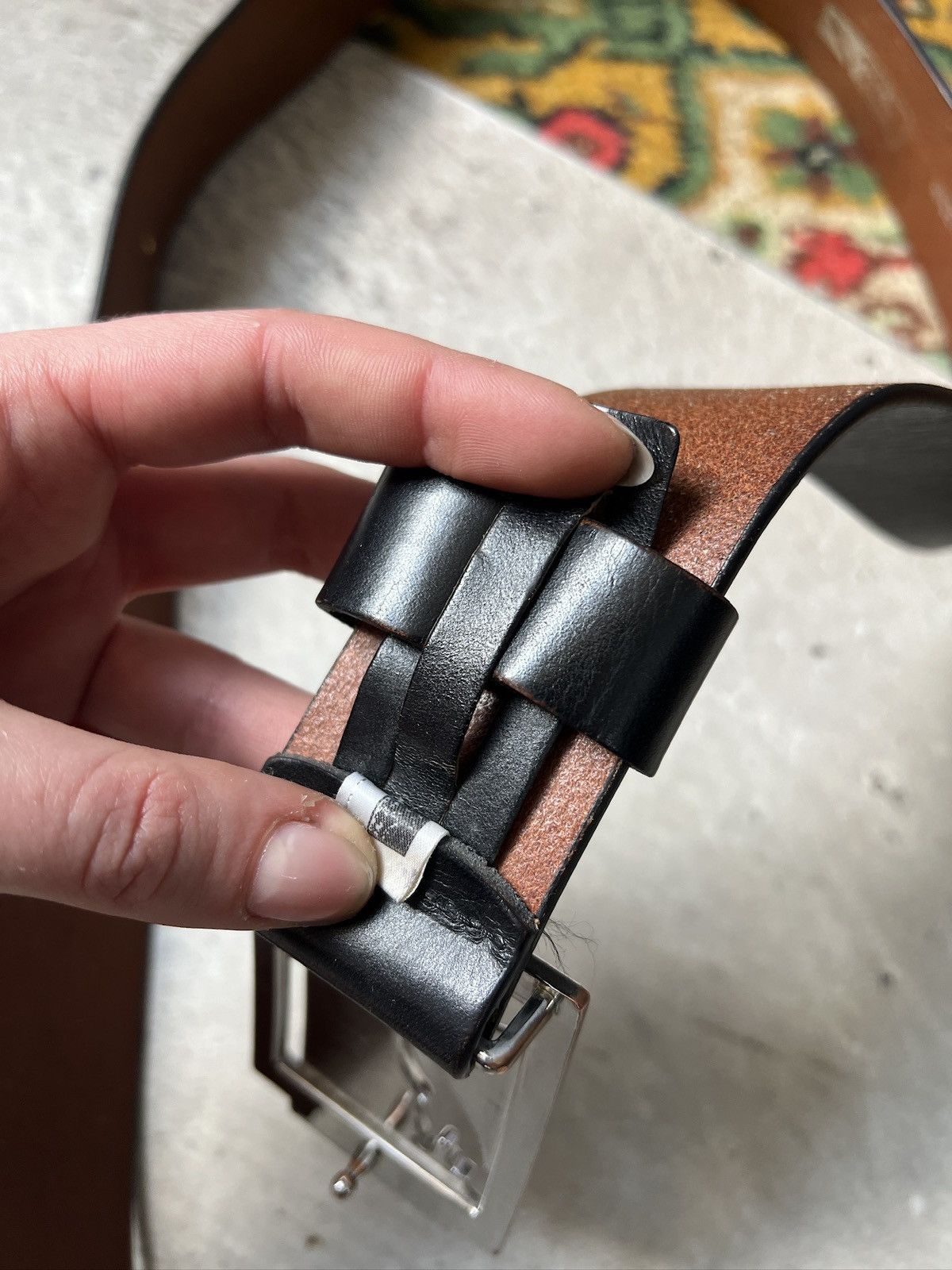 Puma Streetwear y2k Puma archive leather belt hype Size ONE SIZE - 6 Thumbnail