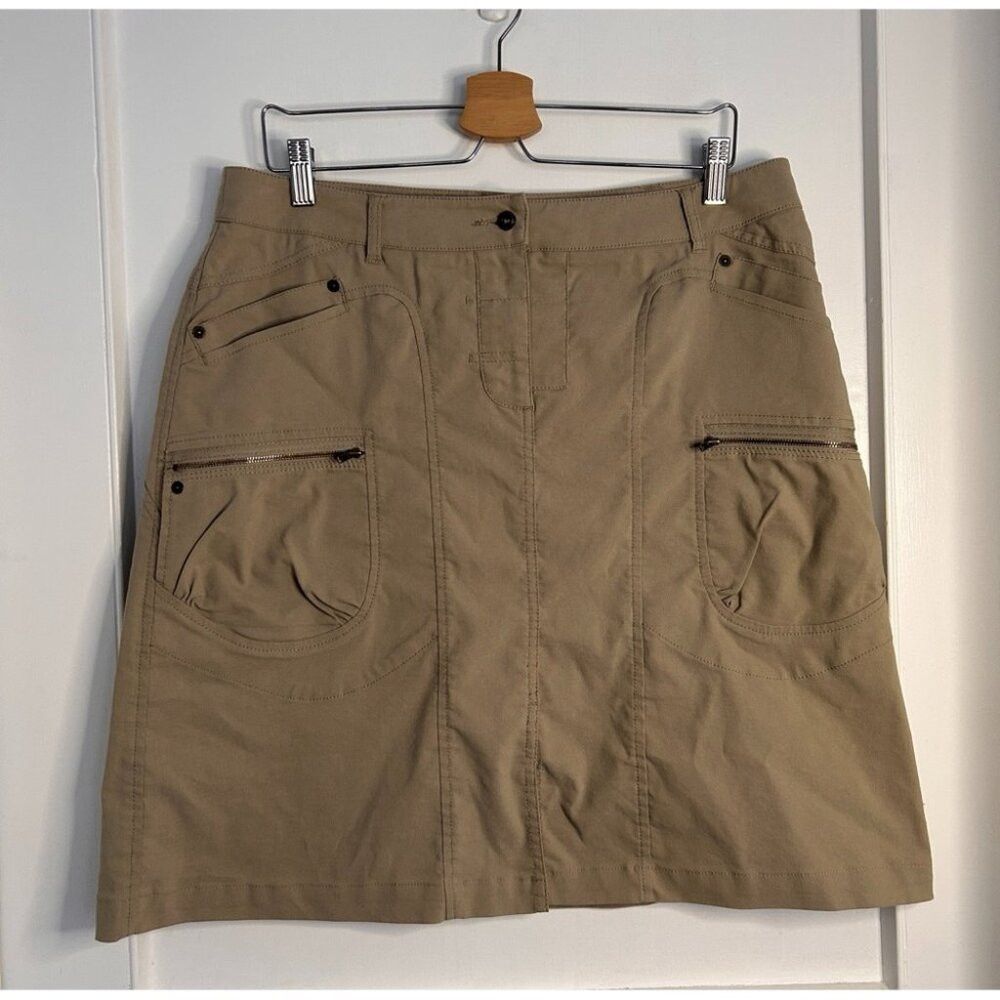 Mexx Mexx A line Skirt in Taupe Size 12 Size 34" / US 12 / IT 48 - 1 Thumbnail