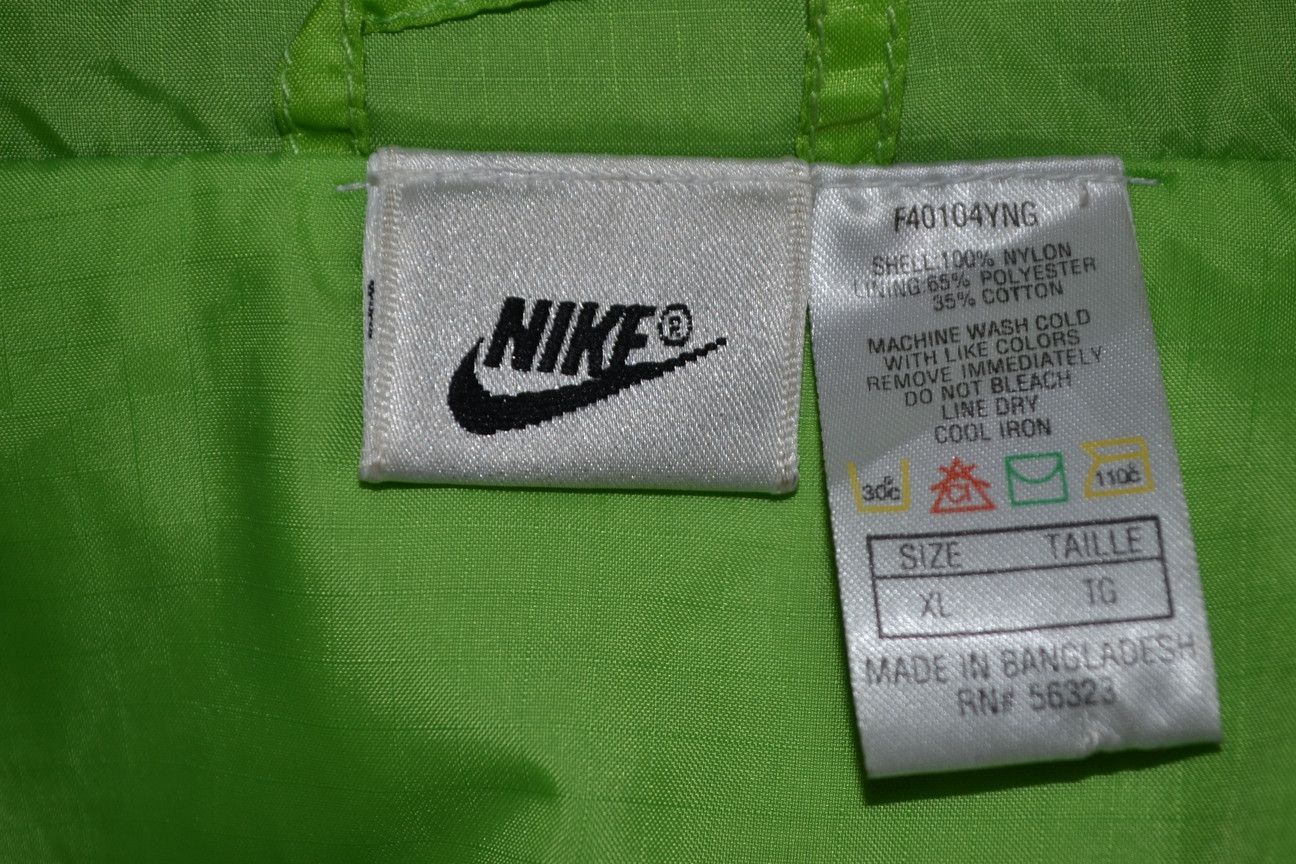Nike × Vintage Vintage 90s Nike NEW Nylon Rip-stop Jacket XL Size US XL / EU 56 / 4 - 10 Thumbnail