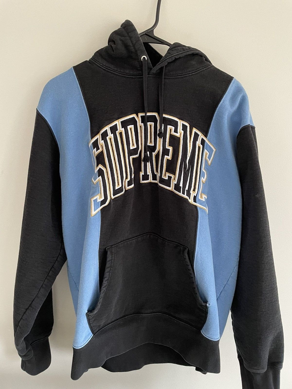 Supreme Supreme Paneled Arc Hooded Sweatshirt | Grailed