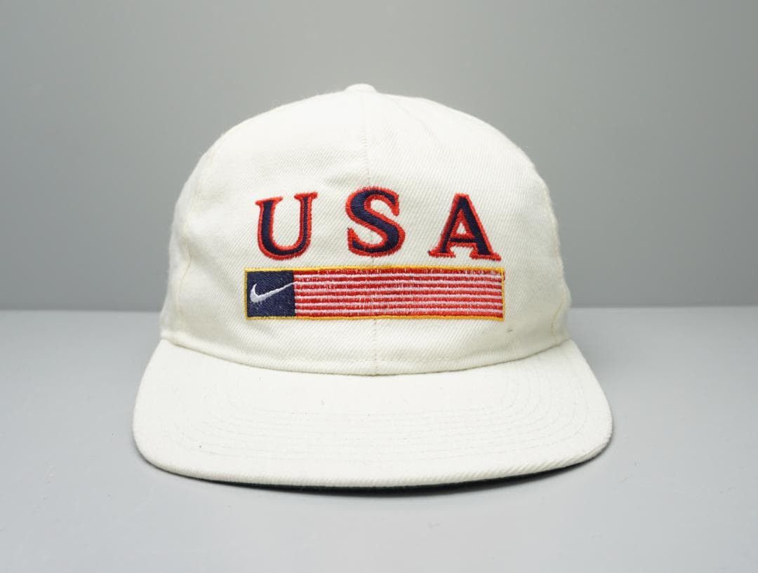 Anime 90's Nike USA キャップ Size US XXS / EU 40 - 1 Thumbnail