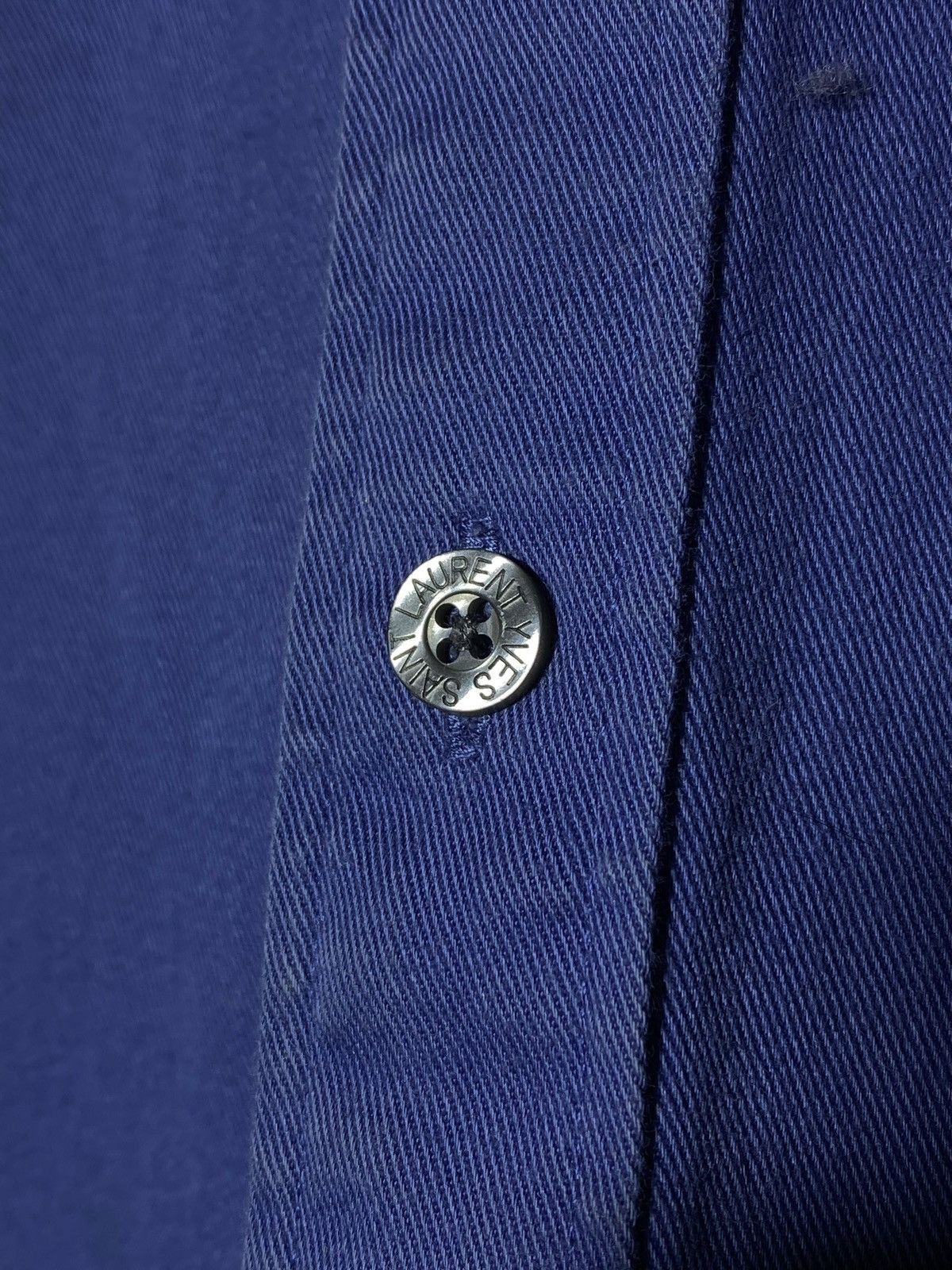 Yves Saint Laurent 🔥 Y2K YSL BUTTON UP SHIRT VINTAGE FRENCH DAD AESTHETIC Size US S / EU 44-46 / 1 - 10 Thumbnail