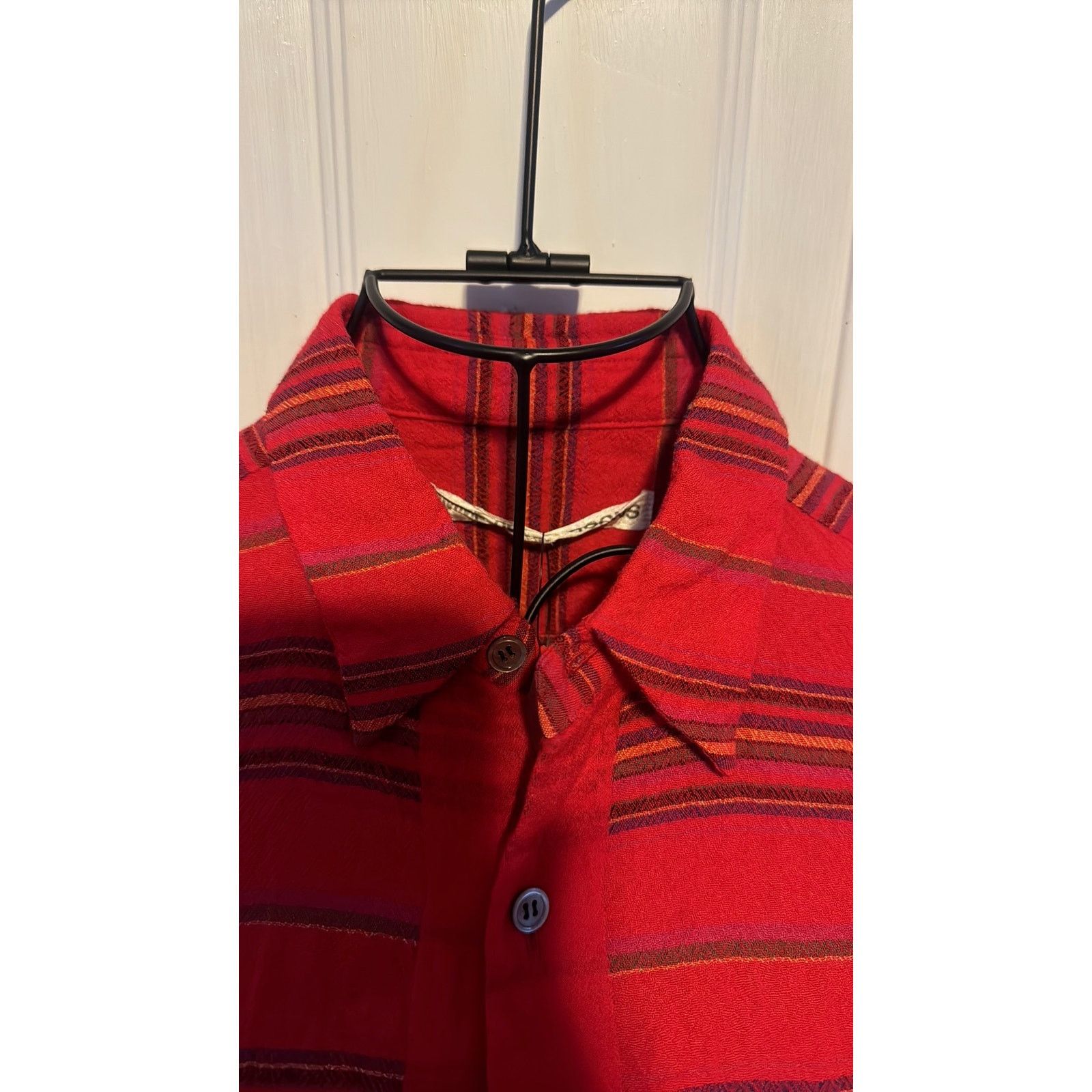 Comme des Garcons comme des garcons tricot red flannel shirt Size M / US 6-8 / IT 42-44 - 8 Thumbnail