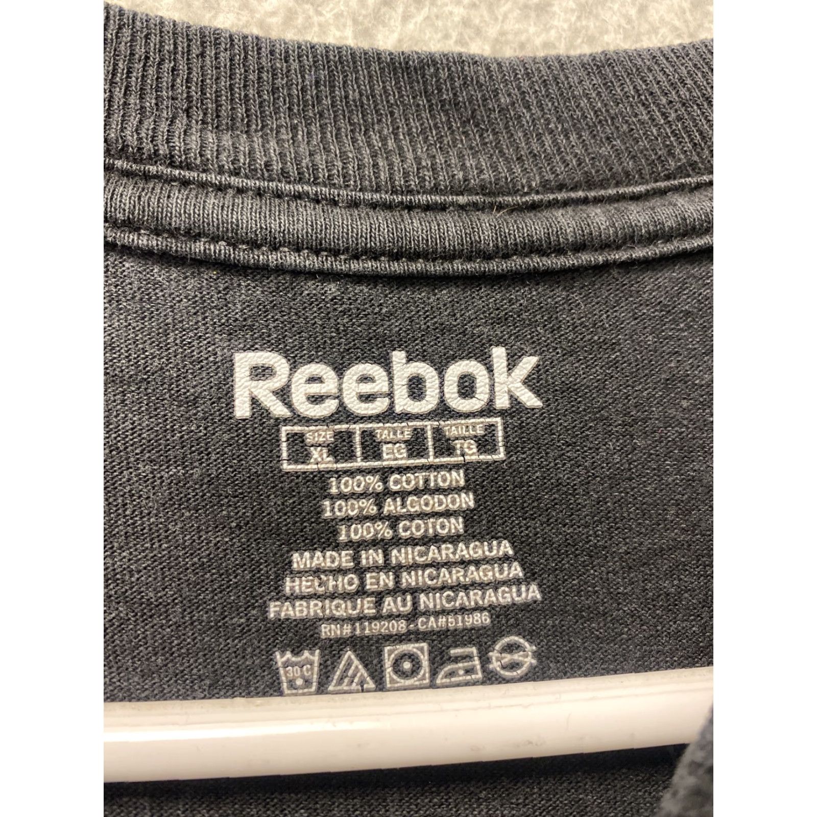 Reebok VINTAGE Reebok Boston Bruins Long Sleeve T-Shirt Adult XL Black Basic Mens Size XL / US 12-14 / IT 48-50 - 3 Thumbnail