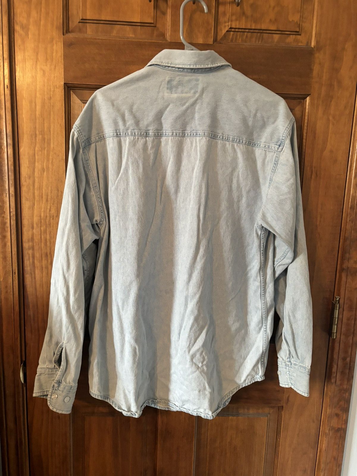 Harley Davidson × Vintage Long Sleeve Harley Davidson Denim Button Up Size US XL / EU 56 / 4 - 3 Thumbnail