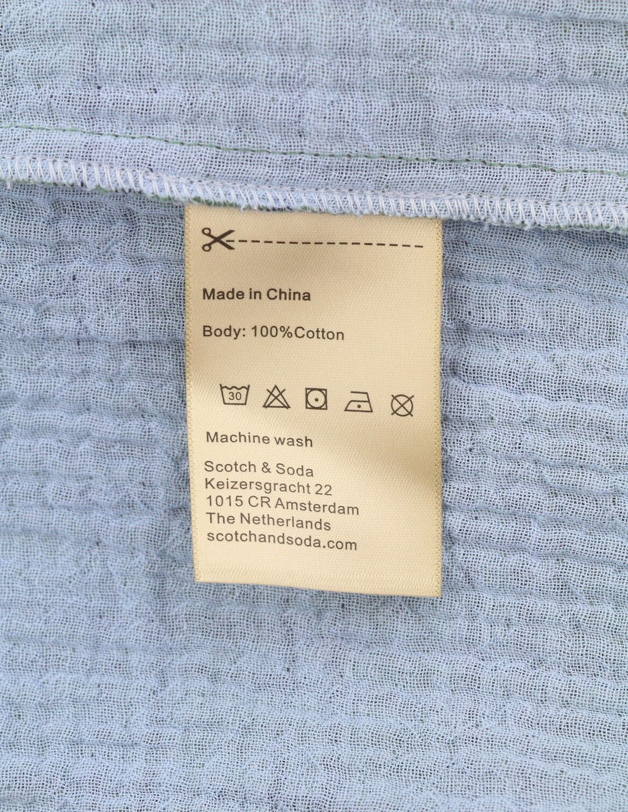 Scotch & Soda M Green Double Face Check Button-Up Shirt 88522 Size US M / EU 48-50 / 2 - 8 Thumbnail