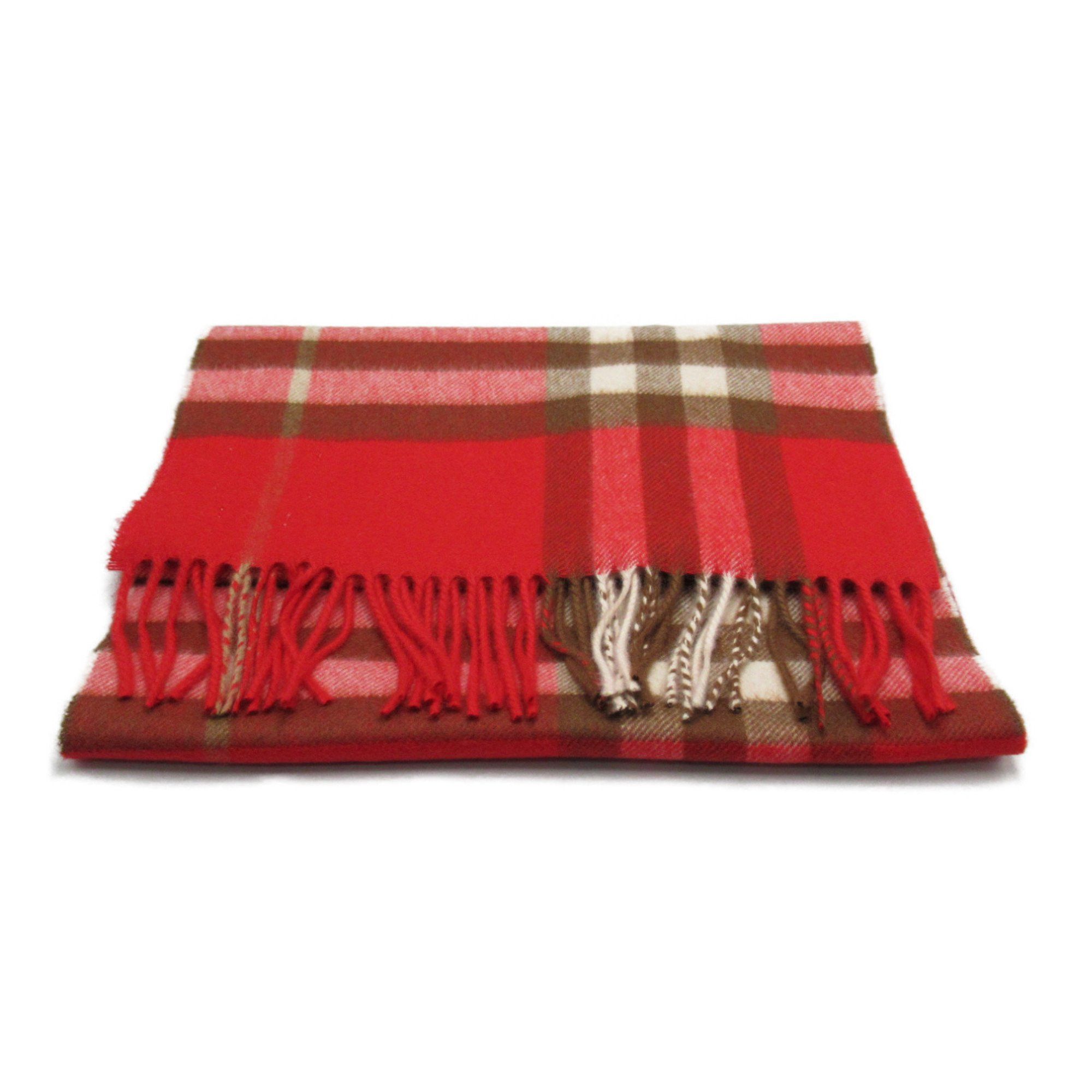 image of Burberry Scarf Red Cashmere 8016402, Women's
