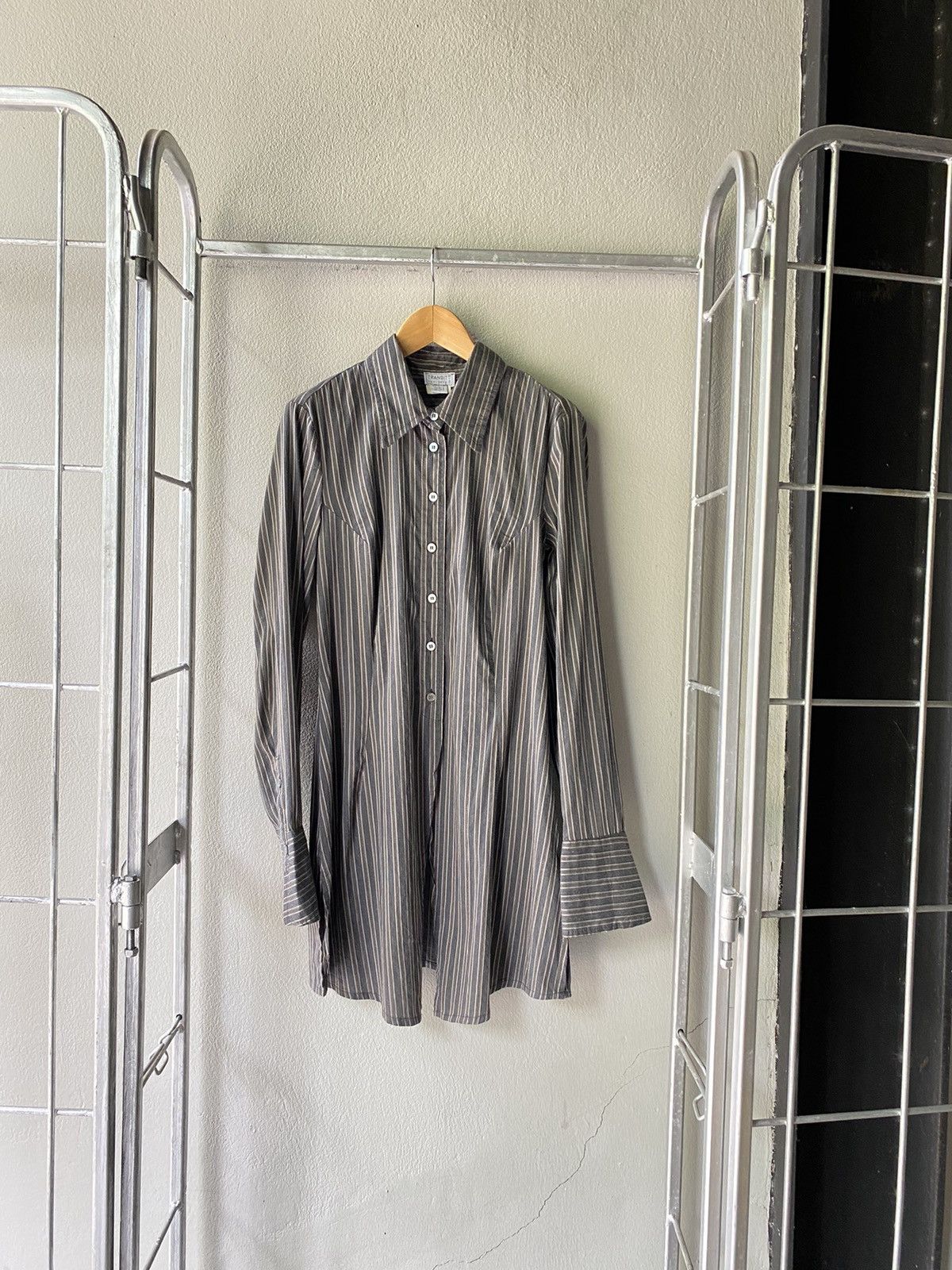 Transit Transit vintage striped long shirt Size XS / US 0-2 / IT 36-38 - 6 Thumbnail