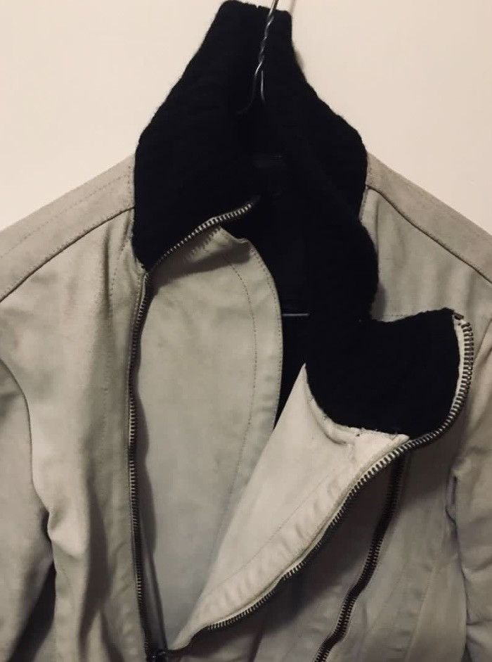 Dirk Bikkembergs Suede Leather Jkt vintage