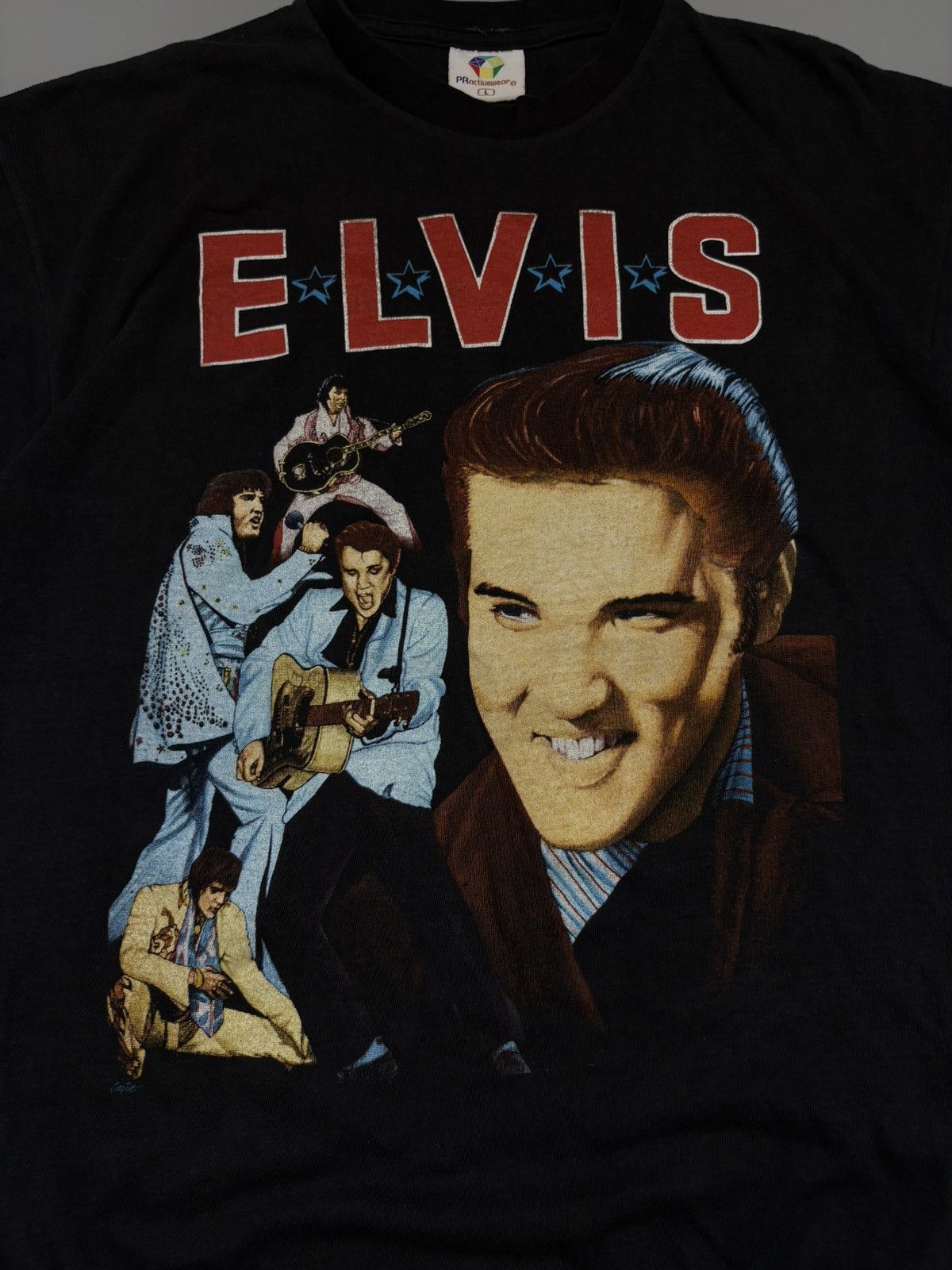 Band Tees Vintage Band Tee 90’s Elvis Presley Portreits Photo T-shirt Size US L / EU 52-54 / 3 - 3 Thumbnail