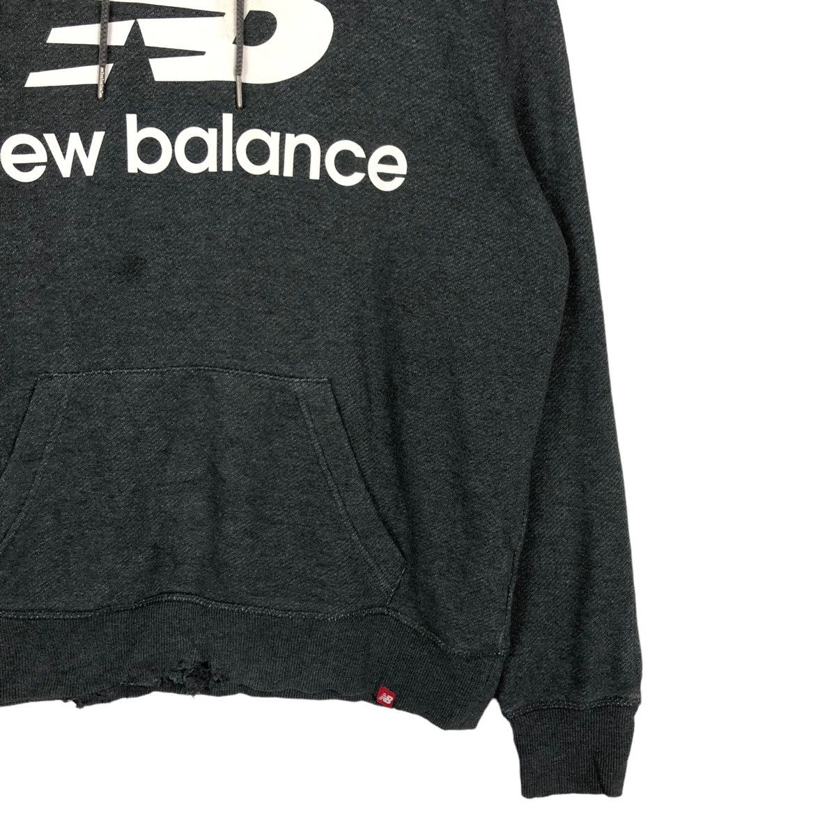 Japanese Brand × Vintage 🔥VINTAGE HOODIE PULL OVER ANORAK NEW BALANCE BIG LOGO Size US S / EU 44-46 / 1 - 5 Thumbnail