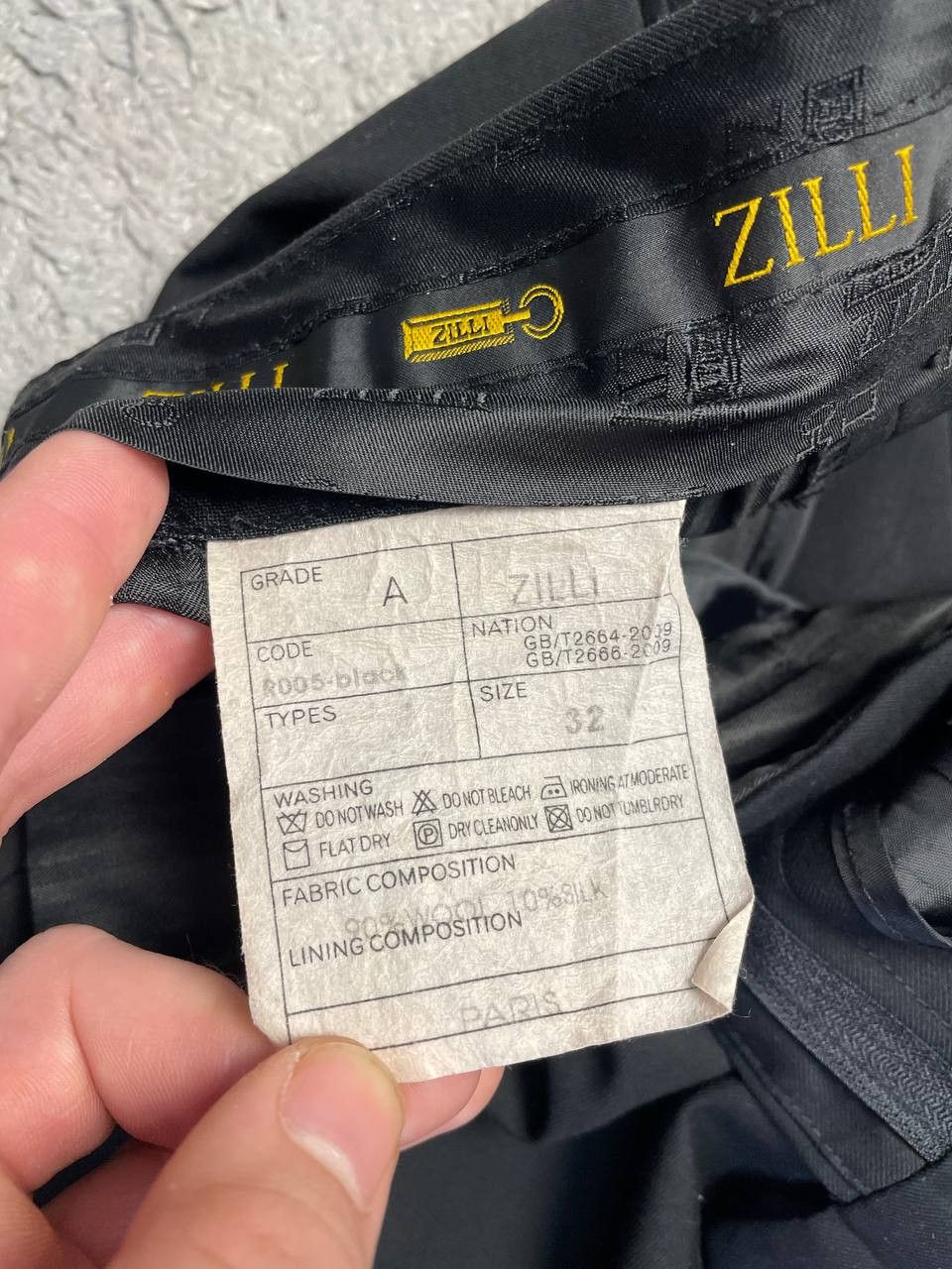 Vintage × Zilli Vintage Zilli Classic Pants Size 32 Size US 32 / EU 48 - 10 Thumbnail