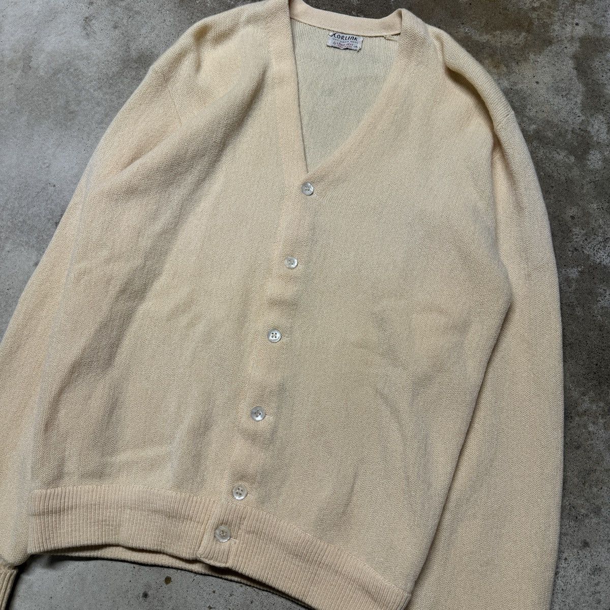 Vintage 60s 70s Virgin Wool Cardigan Sweater Lord Jeff Size US M / EU 48-50 / 2 - 3 Thumbnail