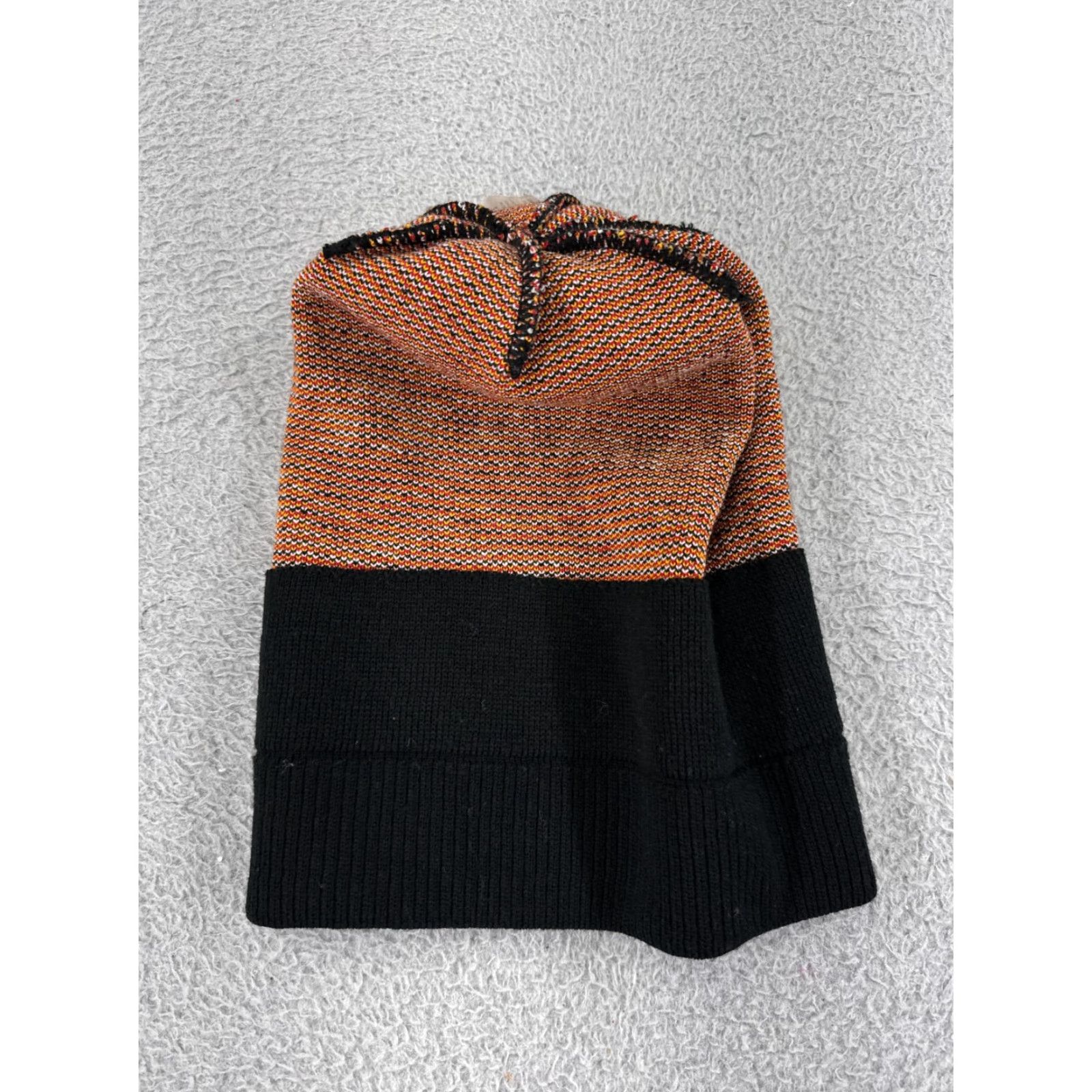 Vintage ET Canada Beanie Adult One Size Black MMXV 2015 Pom 100% Acrylic Knit Hat Mens Size ONE SIZE - 3 Thumbnail