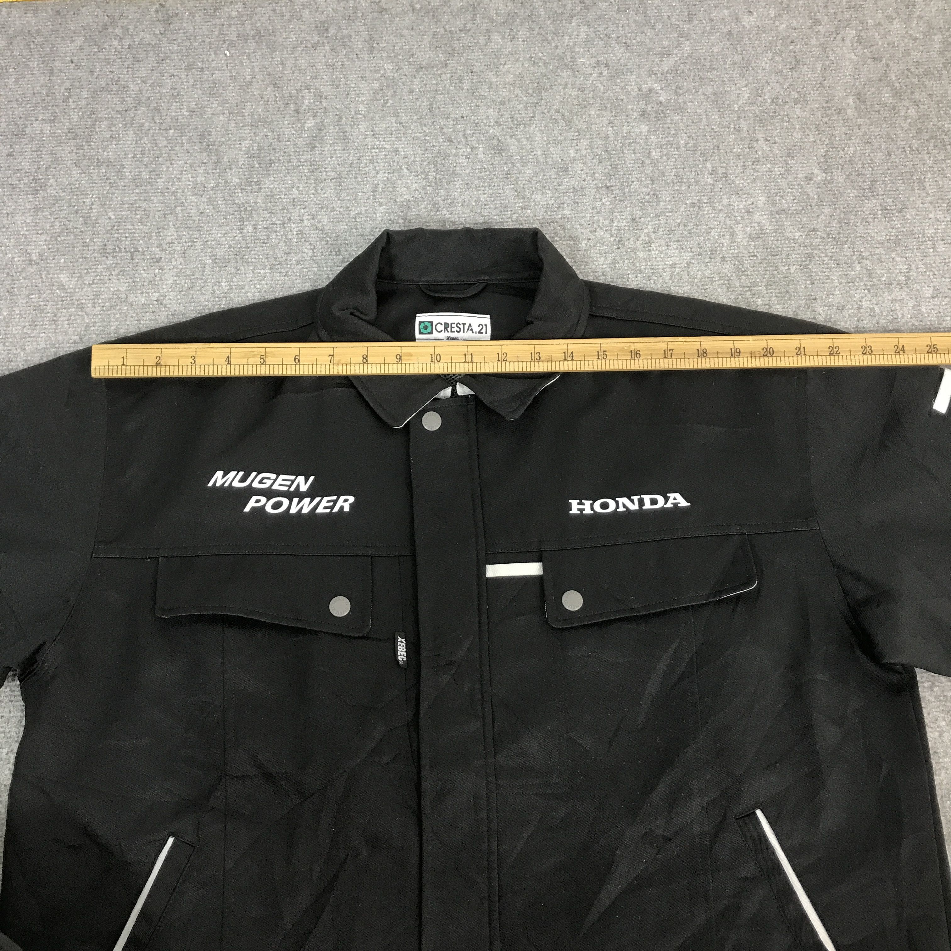 Japanese Brand HONDA MUGEN RACING JAPAN BLACK JACKET Size US L / EU 52-54 / 3 - 6 Thumbnail