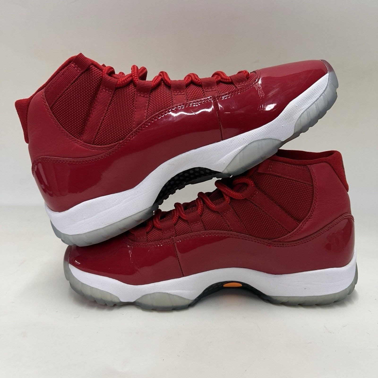 Jordan Brand Nike Air Jordan 11 Retro High OG “Win Like '96/Gym Red” Size US 9.5 / EU 42-43 - 3 Thumbnail
