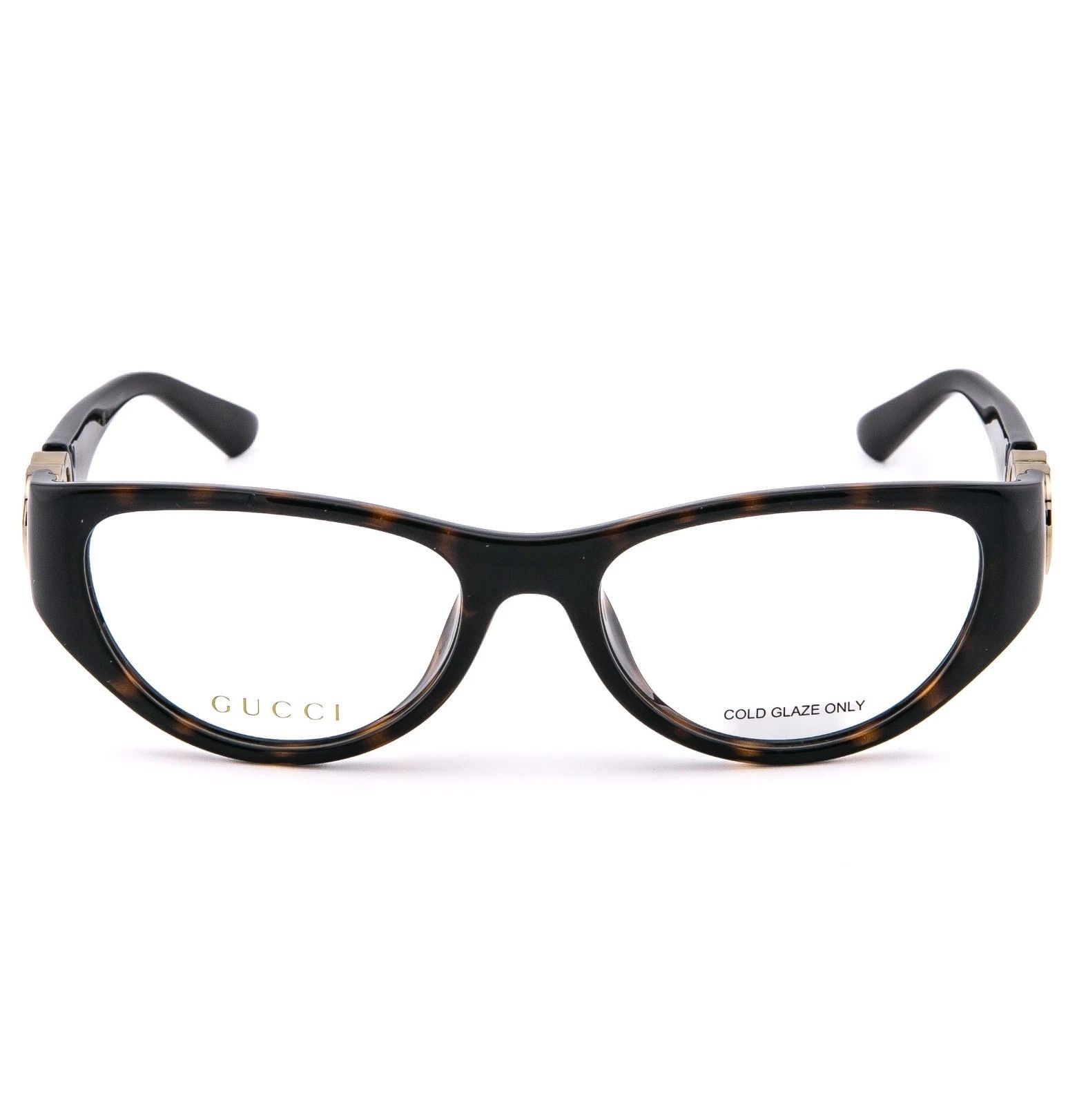 Gucci GUCCI GG1825O 1825 Brown GG Logo Unisex Eyeglasses 002 Size ONE SIZE - 4 Thumbnail