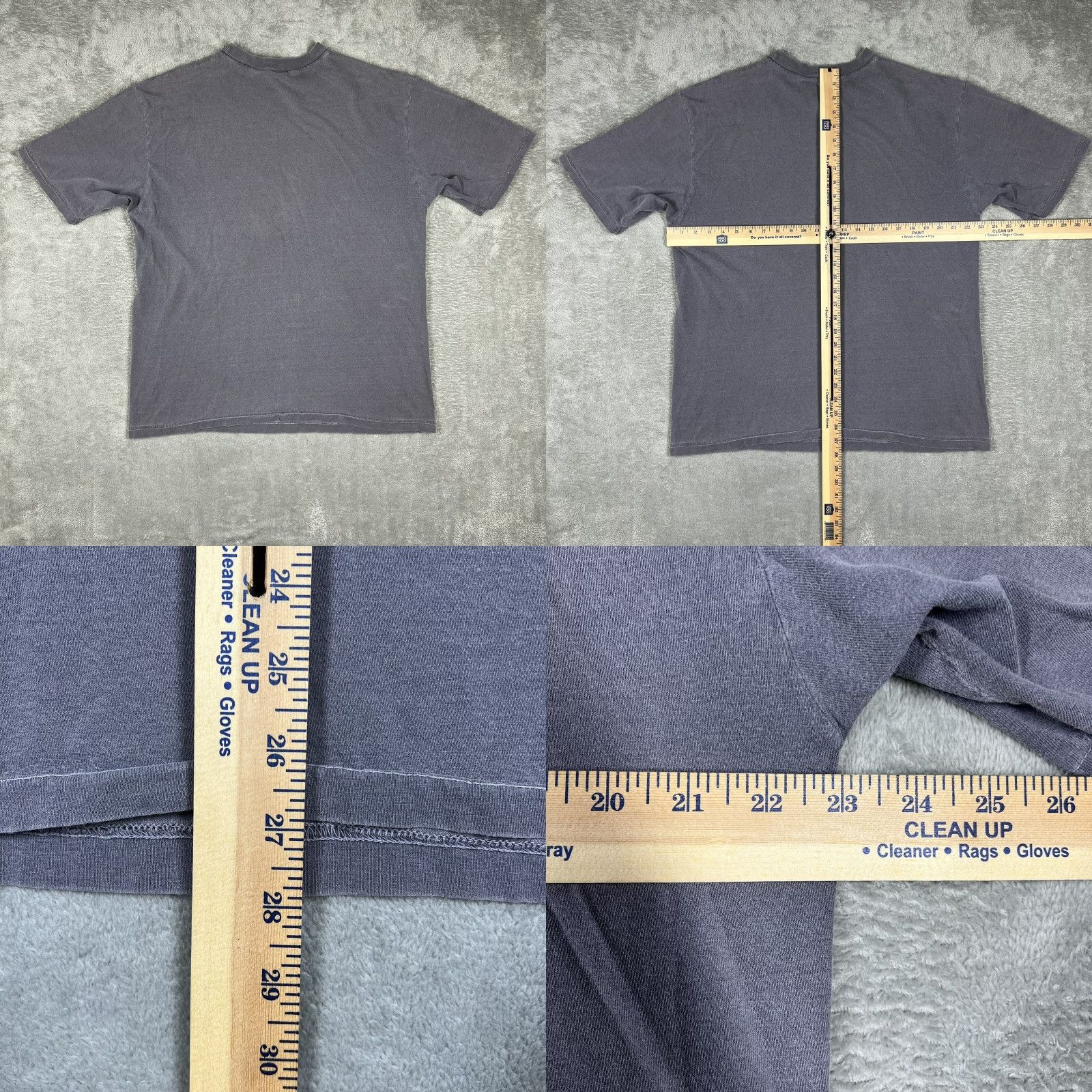 Vintage VINTAGE Unionbay Men’s T-Shirt XL Gray Graphic Tee Distressed 1990s Grunge Mens/Men’s Shirt Short Sleeve 100% Cotton USA Original Size US XL / EU 56 / 4 - 8 Thumbnail