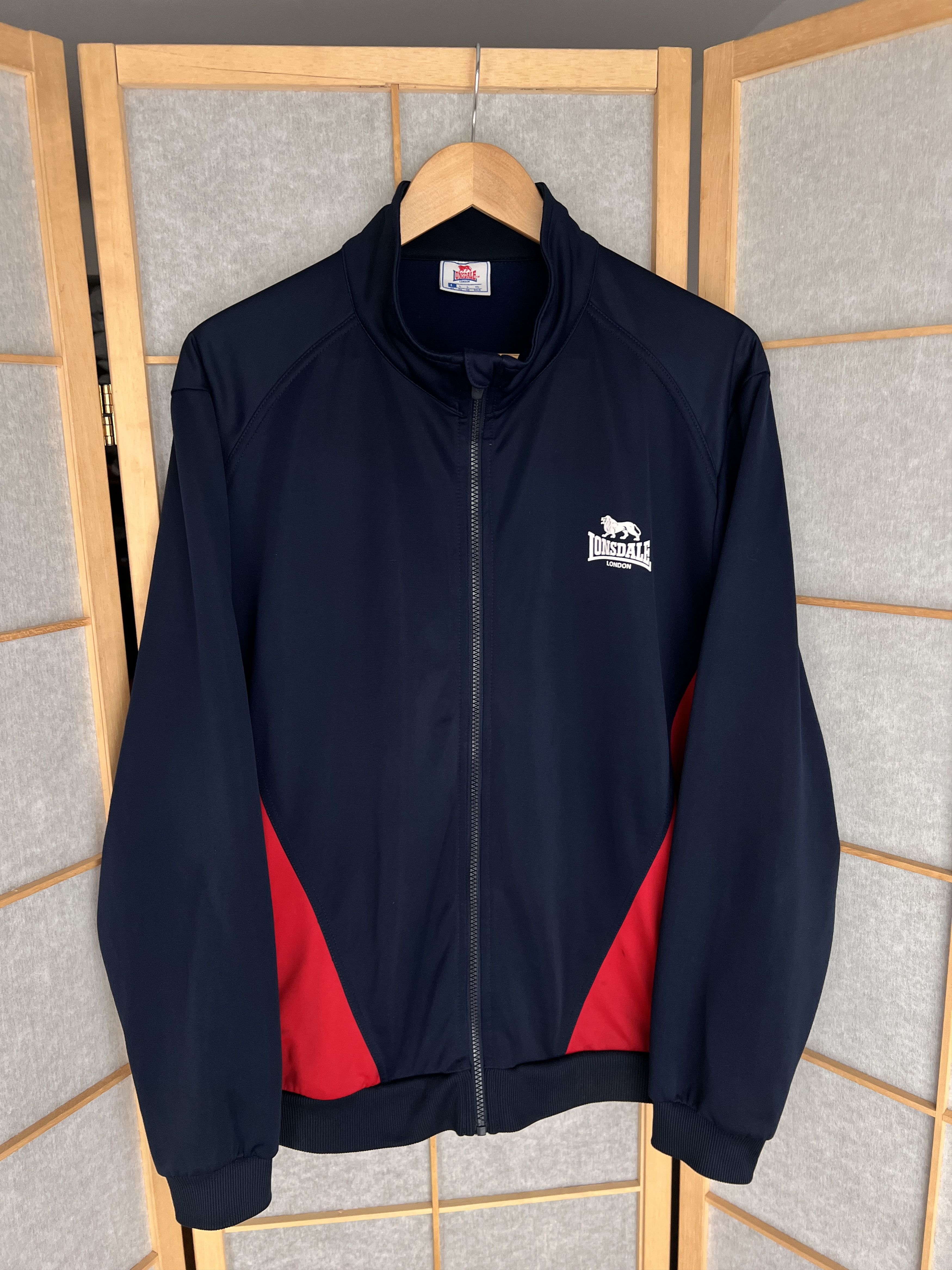 Lonsdale Lonsdale True Vintage England Track top Jacket punk casual Size US L / EU 52-54 / 3 - 1 Thumbnail