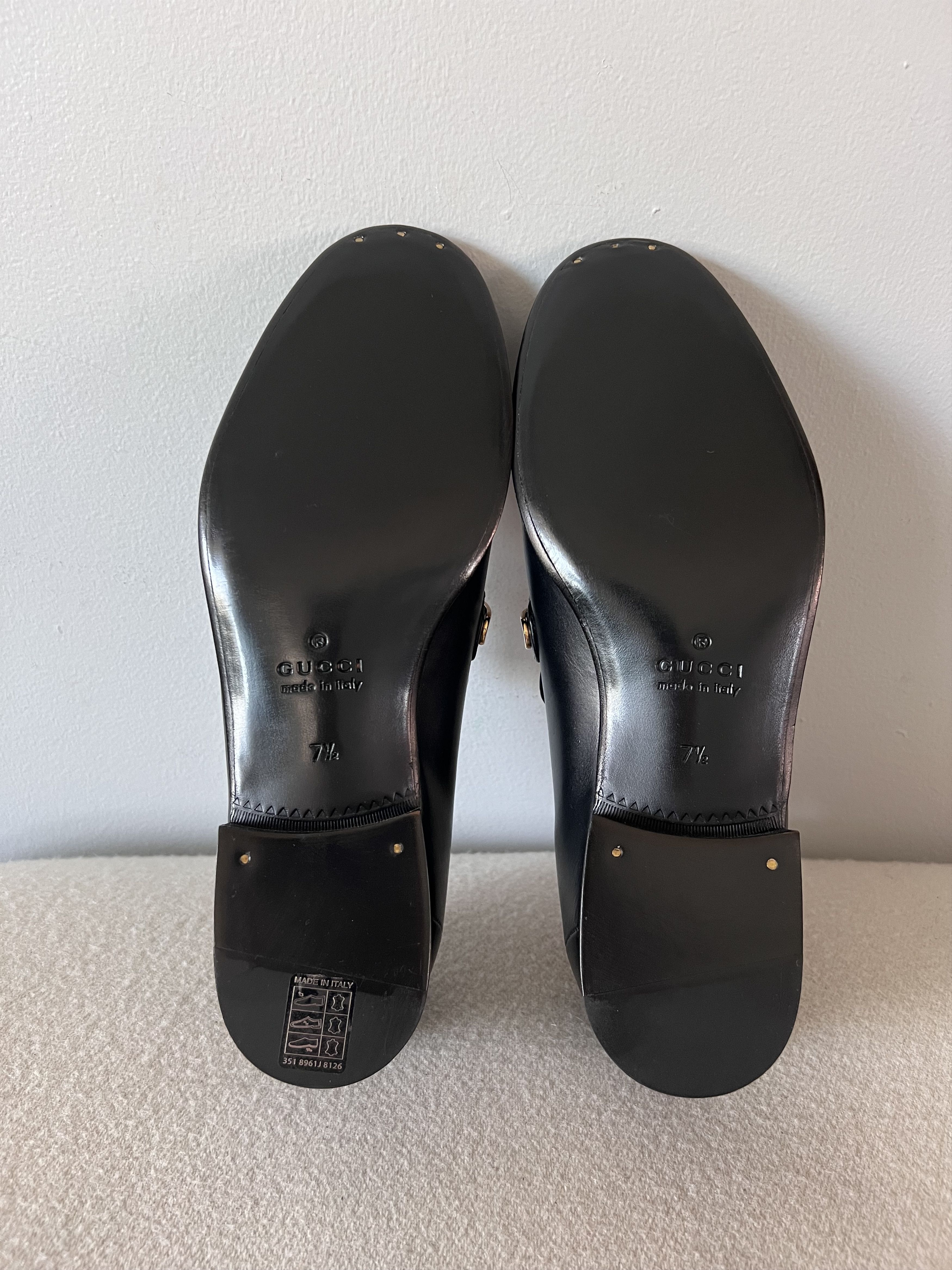 Gucci Gucci Aldo Moccasin Loafers in Black Leather Size US 8 / EU 41 - 6 Thumbnail