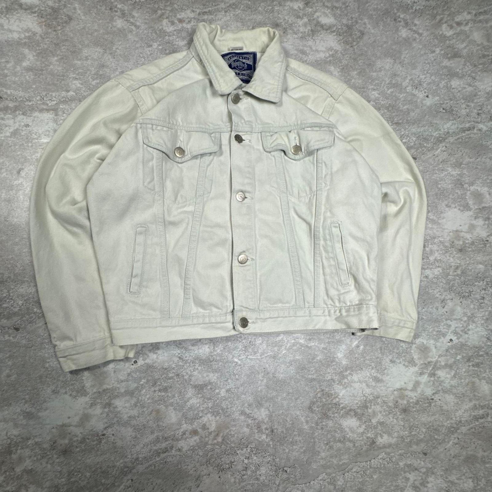 Hard Rock Cafe Vintage Hard Rock Cafe Denim Jean Jacket – Size Large Size L / US 10 / IT 46 - 4 Thumbnail