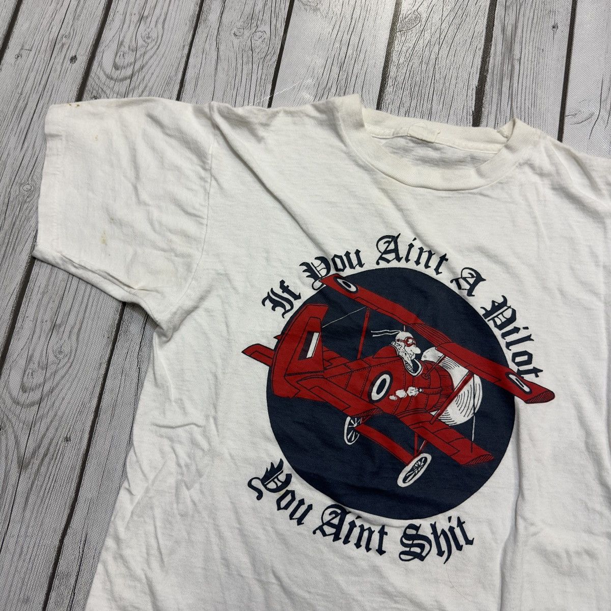 Vintage Vintage Pilot tee Size US M / EU 48-50 / 2 - 3 Thumbnail