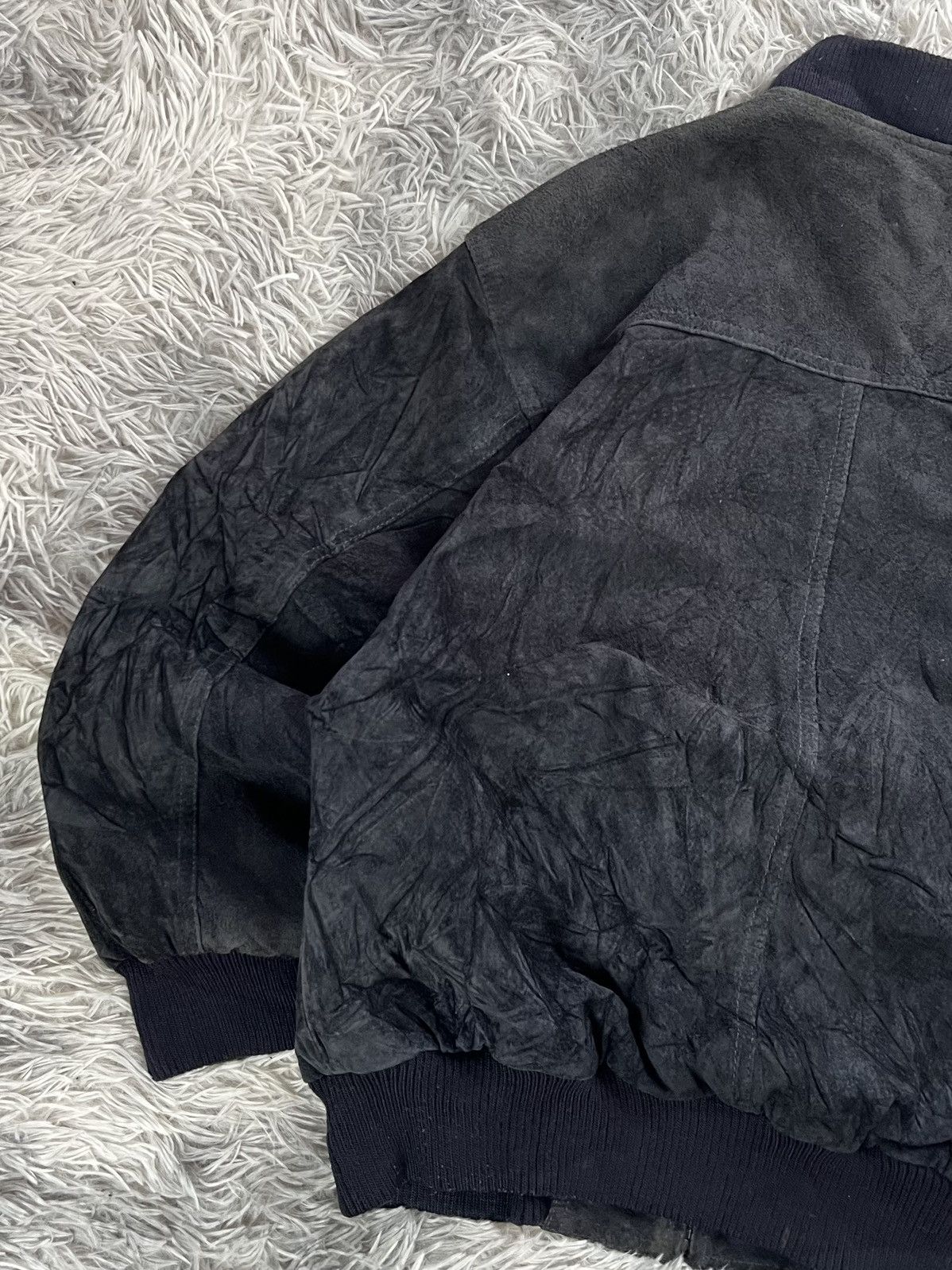 Vintage Vintage bomber Leather Jacket Size US M / EU 48-50 / 2 - 9 Thumbnail