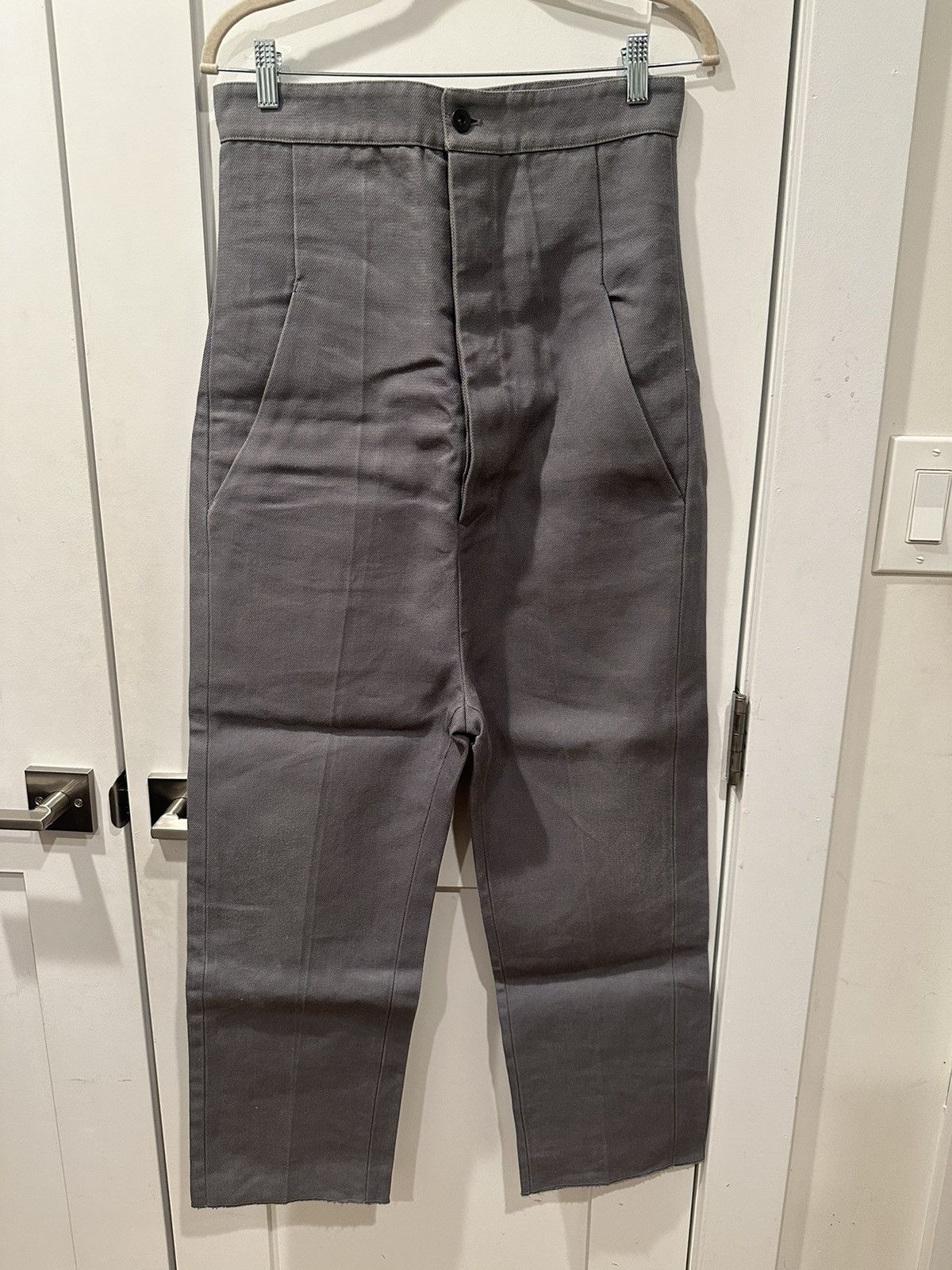 Rick Owens Blu Dirt Jeans - RR18S5301-BC Size US 32 / EU 48 - 1 Thumbnail