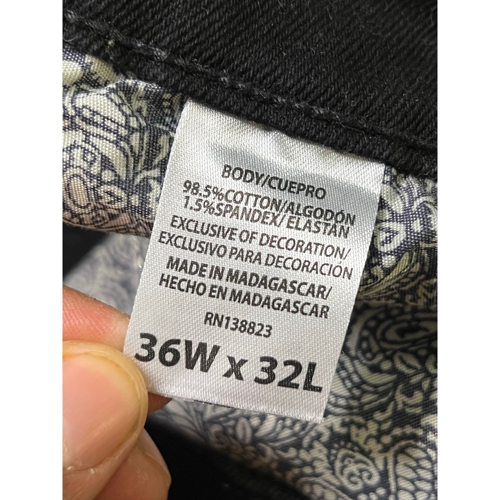 Cody James Cody James Black Jeans Mens 36x32 Bootcut Western casual Size US 36 / EU 52 - 6 Thumbnail