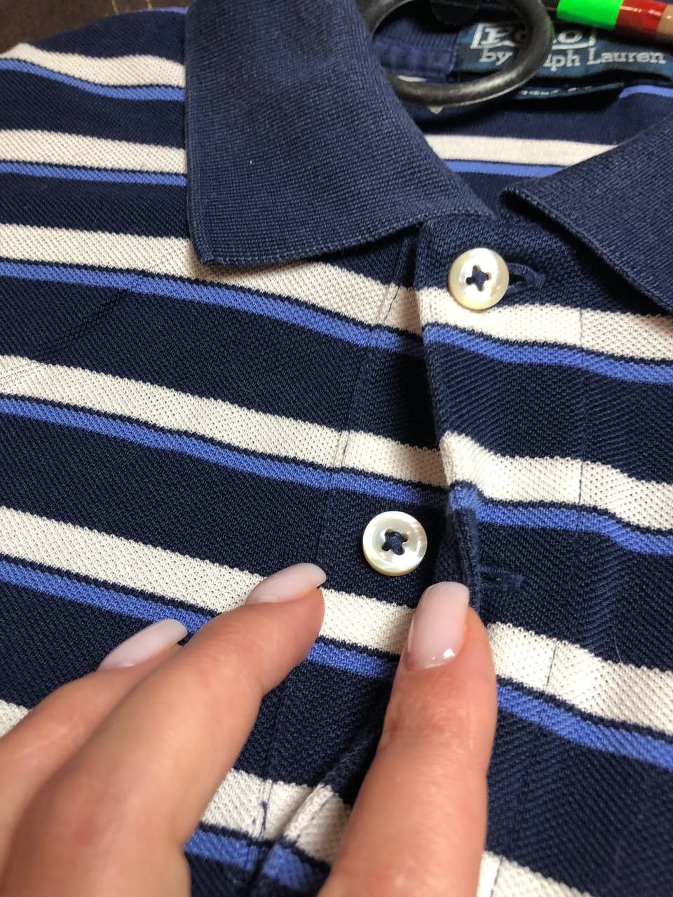 Polo Ralph Lauren POLO RALPH LAUREN GOLF FIT Large Men's Blue Cotton Shirt Size US L / EU 52-54 / 3 - 6 Thumbnail