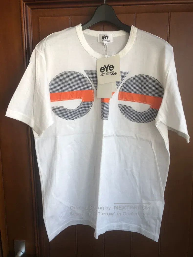 Junya Watanabe Junya Watanabe White checkered patchwork T-shirt Size M / US 6-8 / IT 42-44 - 1 Thumbnail