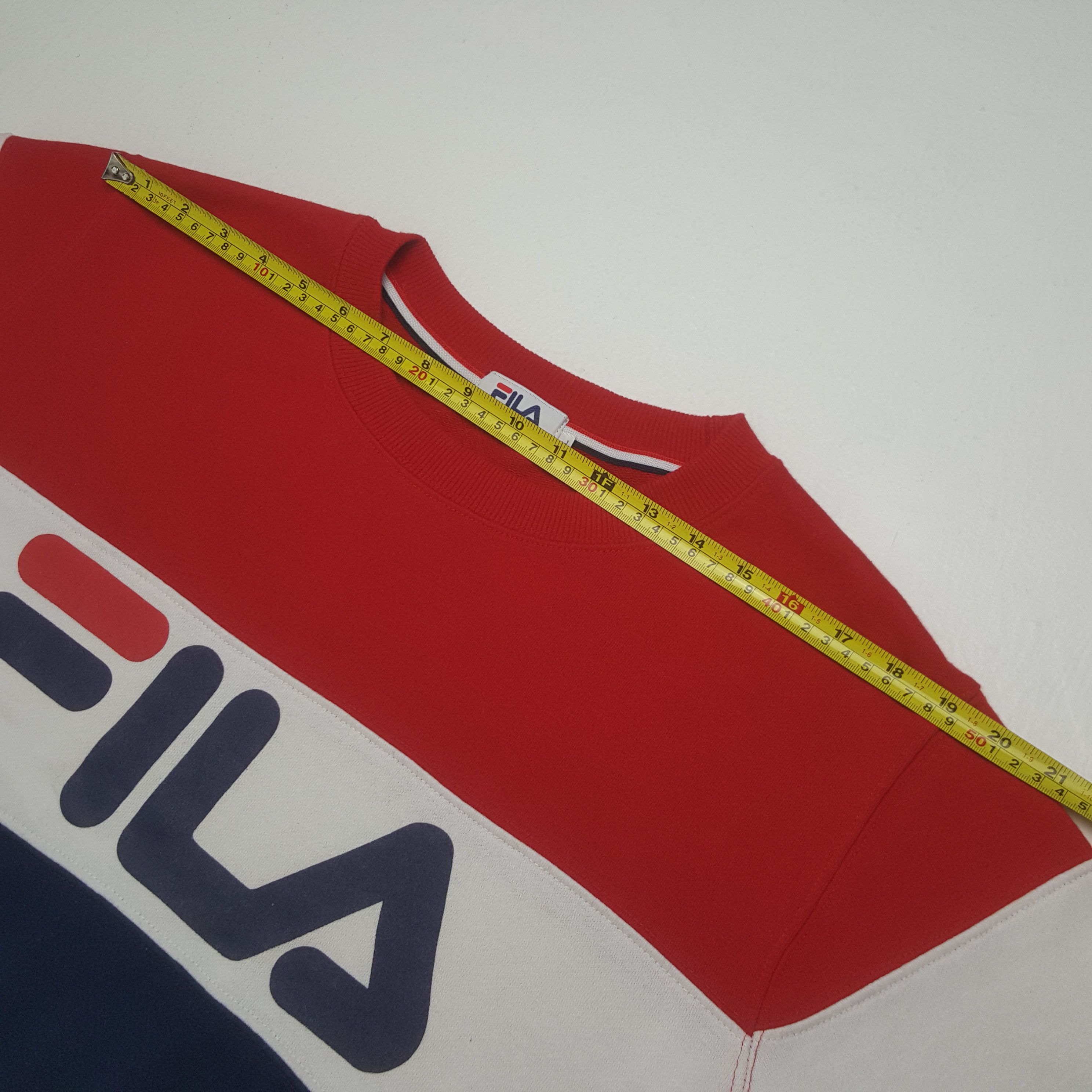 Fila Vintage Fila Big Logo Sweatshirt C314N7 Size US M / EU 48-50 / 2 - 5 Thumbnail