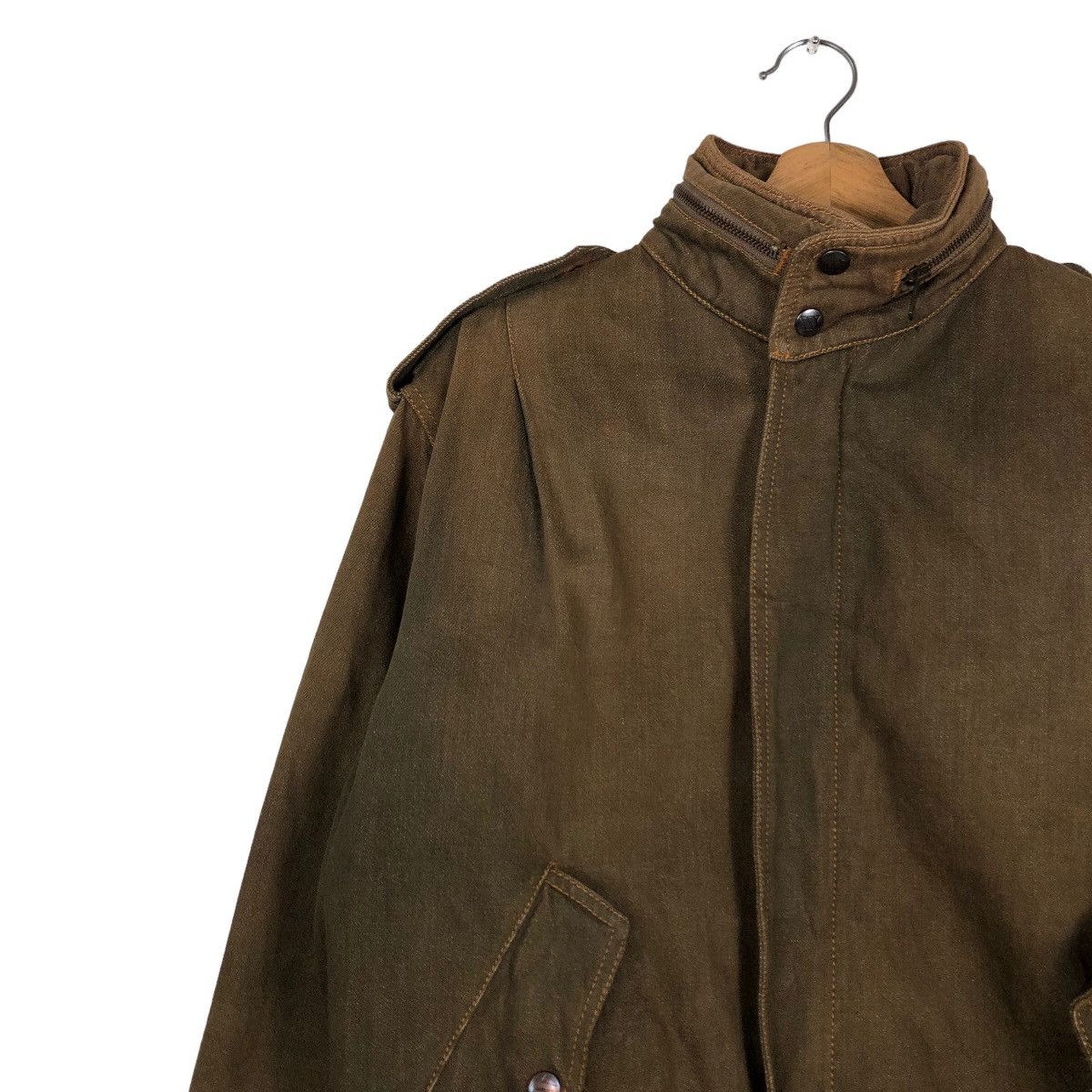 Japanese Brand 🔥Vintage Chore Bomber Jacket Biker Ixi:z Japan Issey Miyake Size US M / EU 48-50 / 2 - 7 Thumbnail