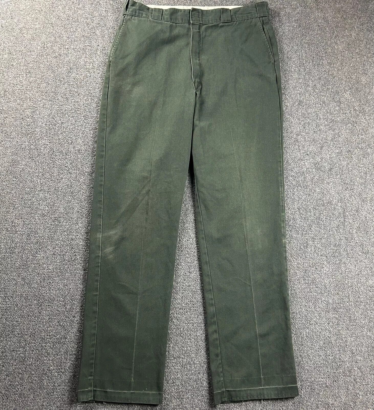 Dickies Dickies Pants Mens 38x34 Chino Hook & Eye Distressed A2 Size US 38 / EU 54 - 1 Thumbnail