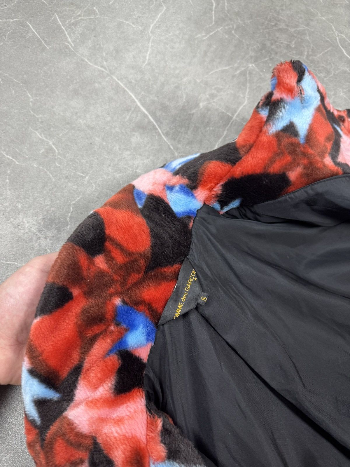 Comme des Garcons COMME des GARÇONS Bow Print Blanket Jacket Japan Size S Size S / US 4 / IT 40 - 6 Thumbnail
