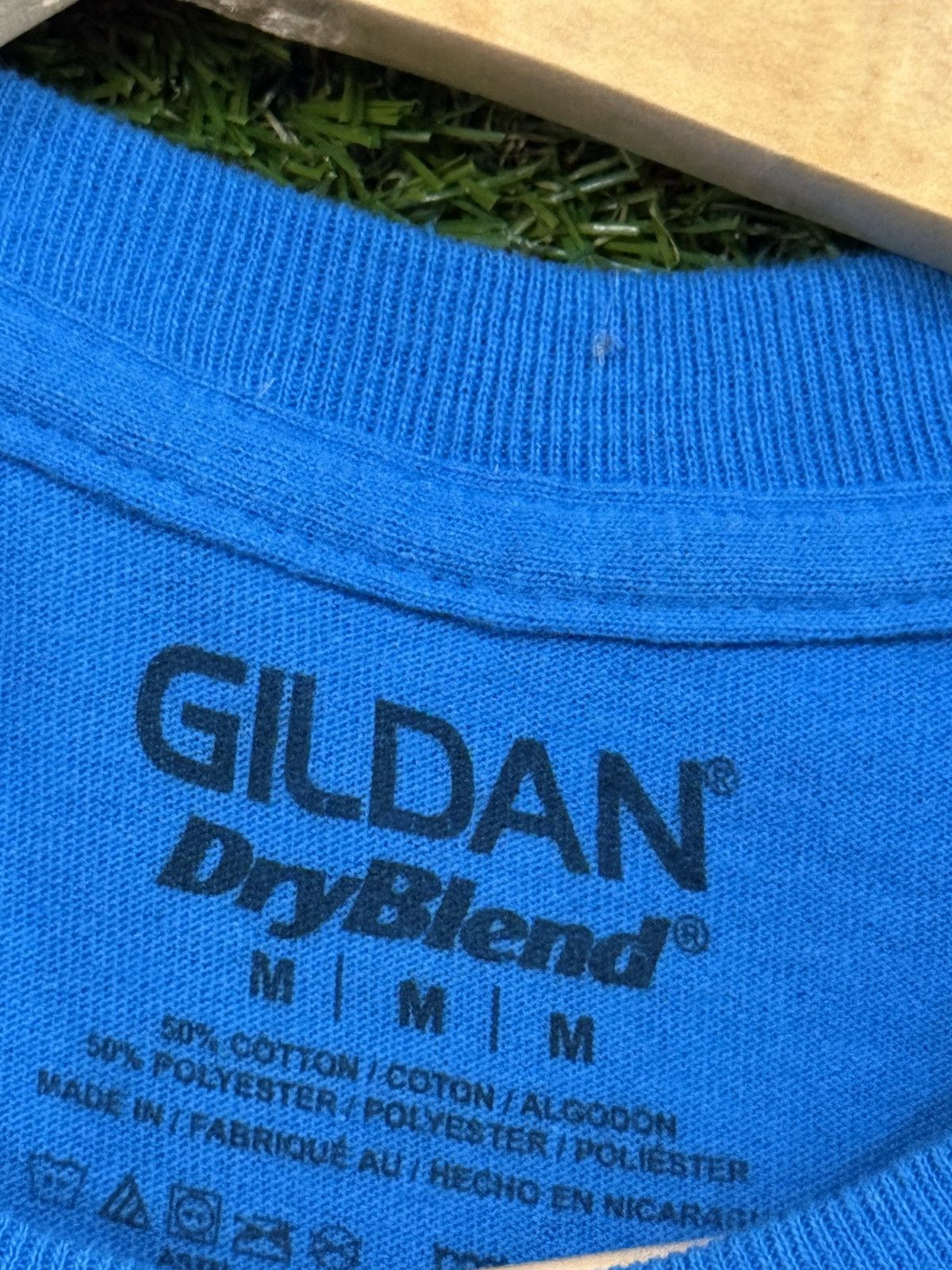 Gildan Vintage Biggby Coffee Blue Gildan Logo Cafe Tee Medium Size US M / EU 48-50 / 2 - 4 Thumbnail