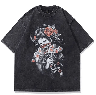 Japanese Brand × Vintage "Blood Laugh -M" T-shirt Size US M / EU 48-50 / 2 - 1 Thumbnail