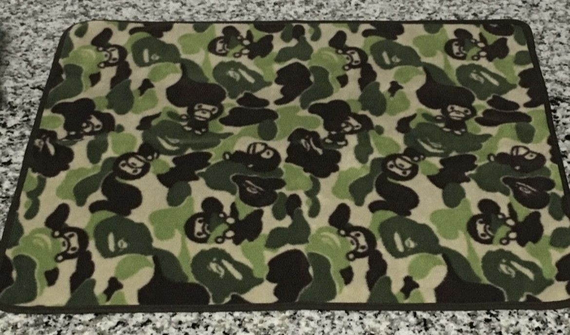 Bape Bape Camo Mini Blanket Size ONE SIZE - 1 Thumbnail
