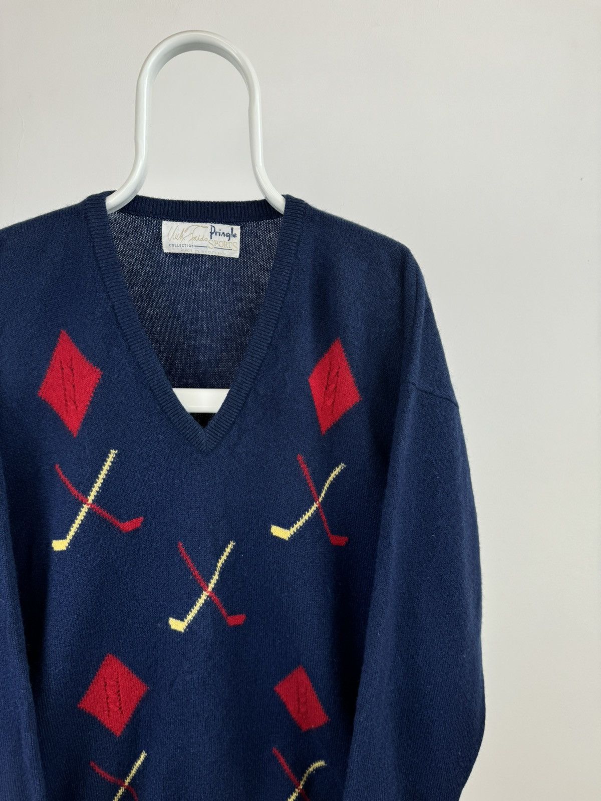Pringle Of Scotland Vintage Pringle Of Scotland Wool Jumper Sweater Size US XL / EU 56 / 4 - 2 Thumbnail