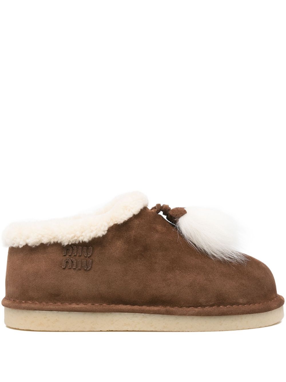 Miu Miu SUEDE LEATHER BOOTS Size US 11 / IT 41 - 1 Thumbnail