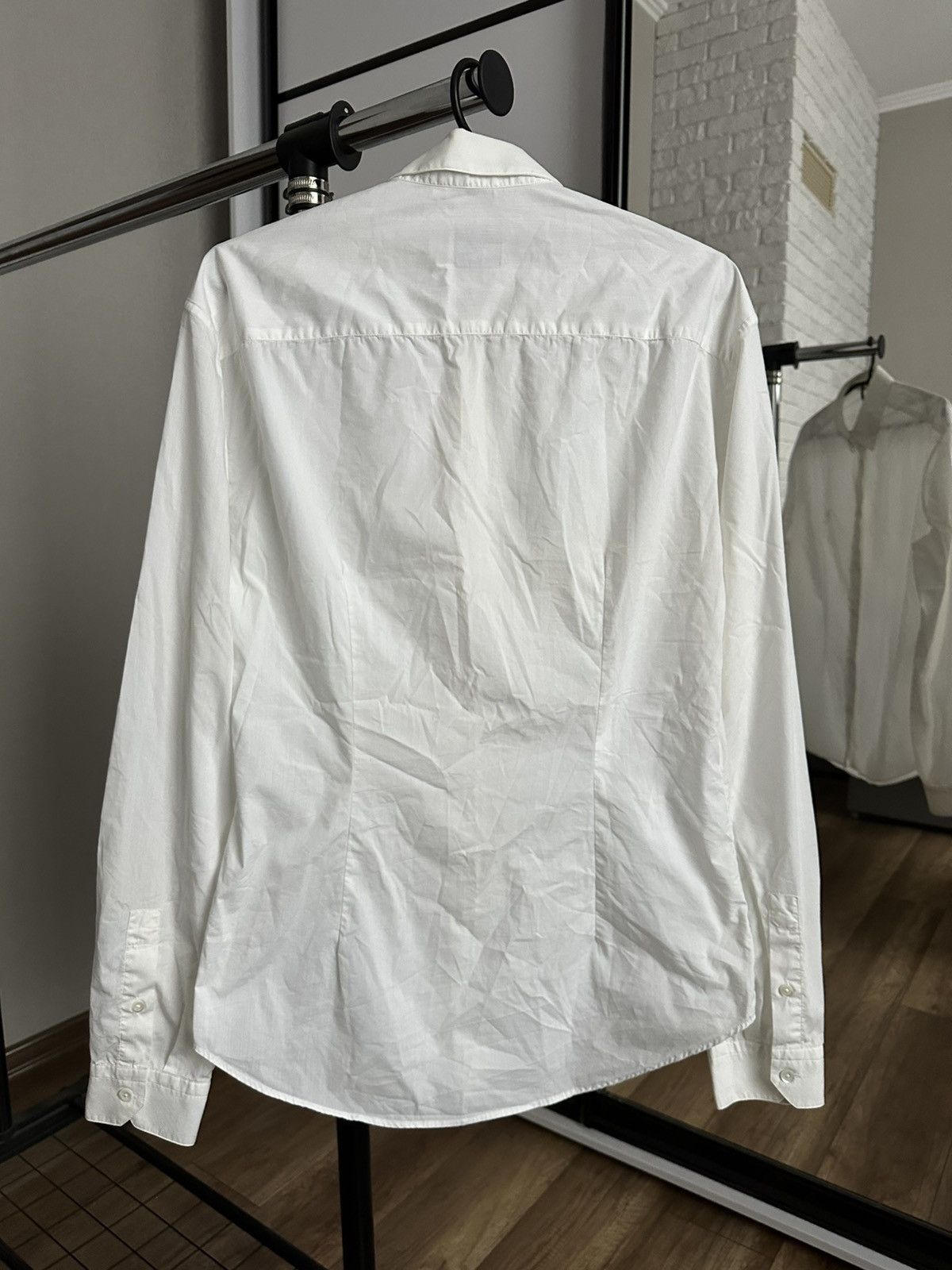 Alexander McQueen Alexander McQueen MCQ Shirt Button Up Long Sleeve Size US M / EU 48-50 / 2 - 3 Thumbnail