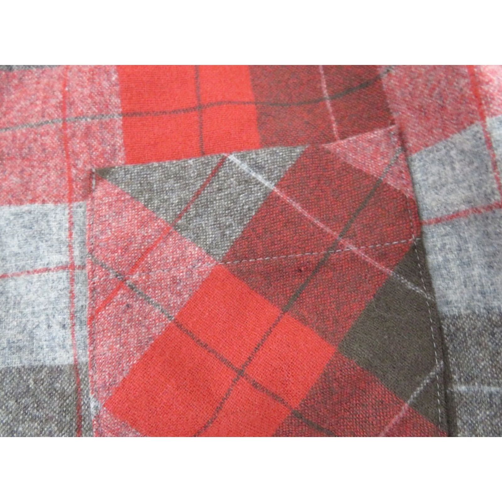 Pendleton Vtg Pendleton Board Shirt Womens Sz Small Wool Shadow Plaid Loop Collar Tuckeroo Size S / US 4 / IT 40 - 7 Thumbnail