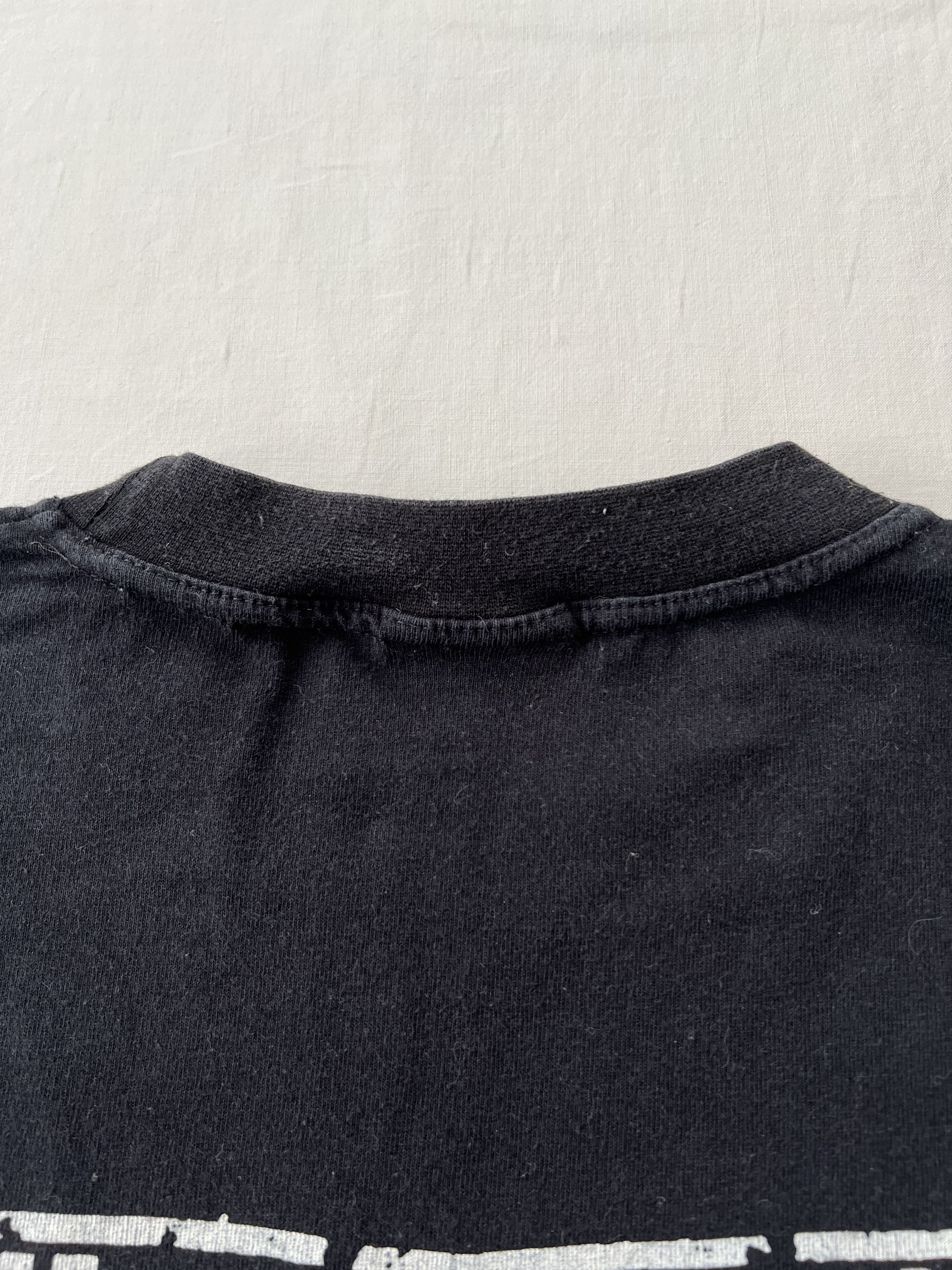 Band Tees Vintage 90s Bohse Onkelz Black T-shirt Size US XL / EU 56 / 4 - 14 Thumbnail