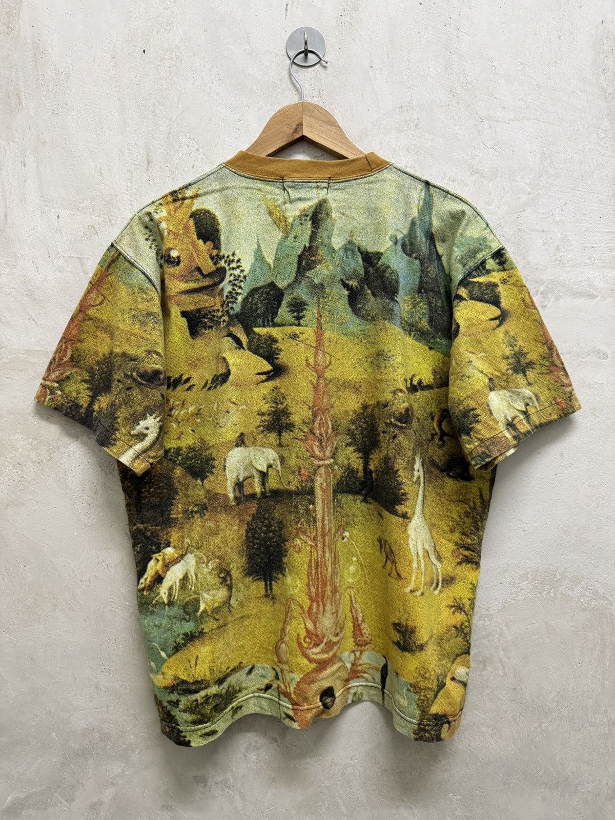 Vintage Japanese Brand Paint Sheer Mesh jeanpaulgaultier jpg Tees Size US L / EU 52-54 / 3 - 3 Thumbnail