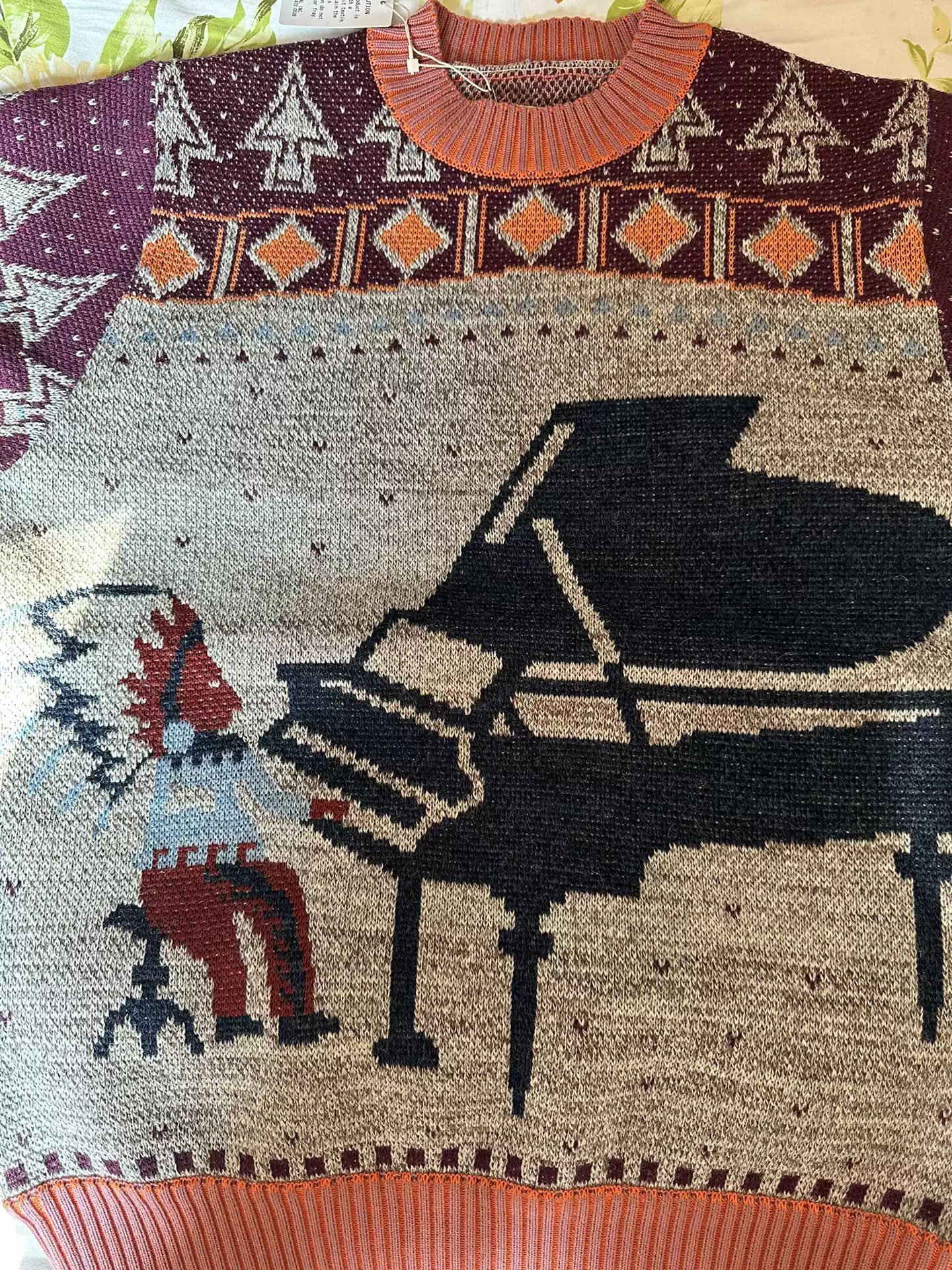 Kapital Kapital grand piano sweater Size US L / EU 52-54 / 3 - 1 Thumbnail