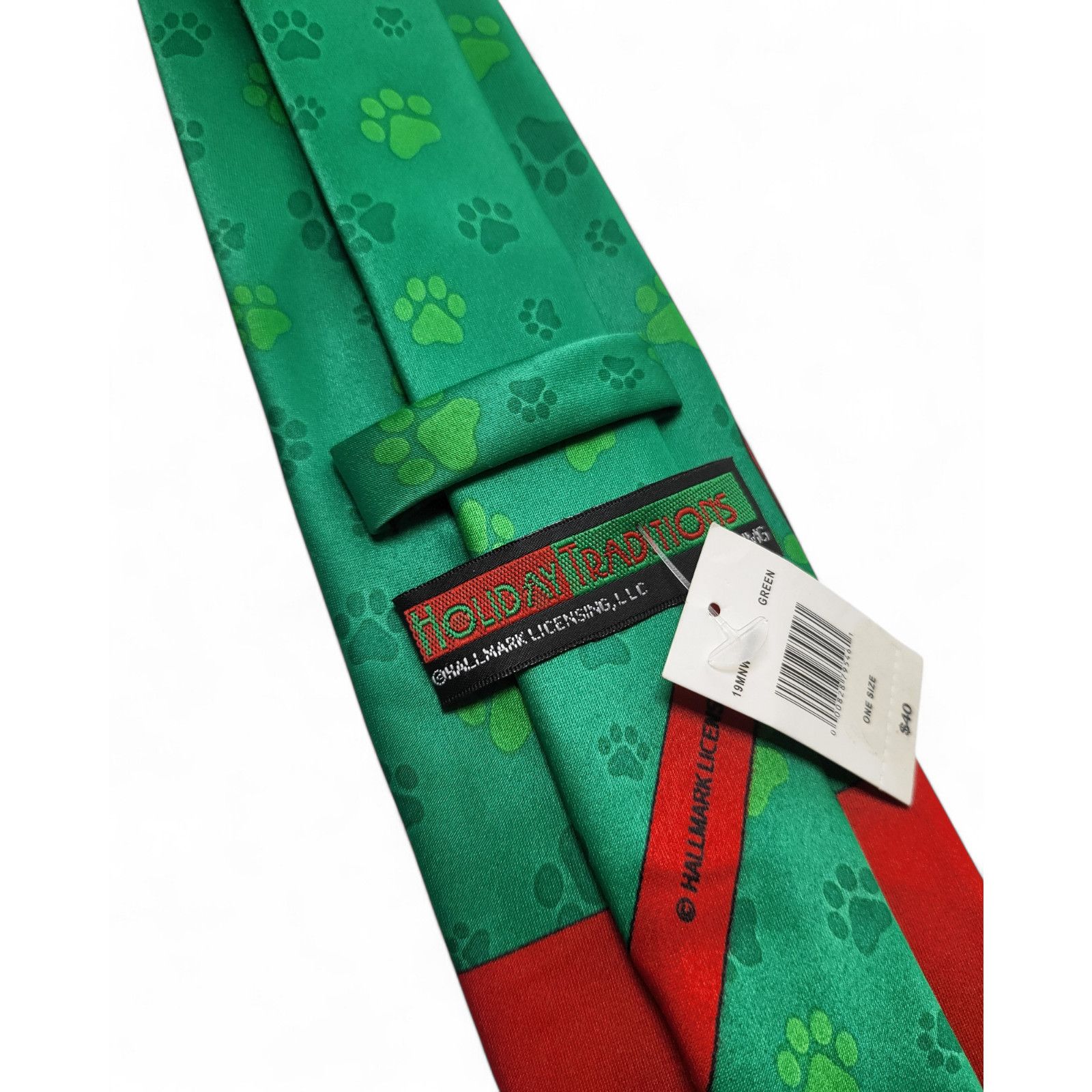 Other NWT Holiday Traditions Santa Paws Pug Christmas Neck Tie Size ONE SIZE - 5 Thumbnail