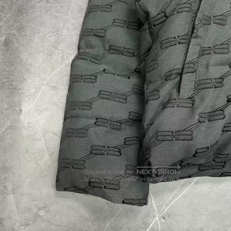 Balenciaga Balenciaga Double B Buckle Full Print Cotton Jacket Size XXS / US 00 / IT 34 - 6 Thumbnail