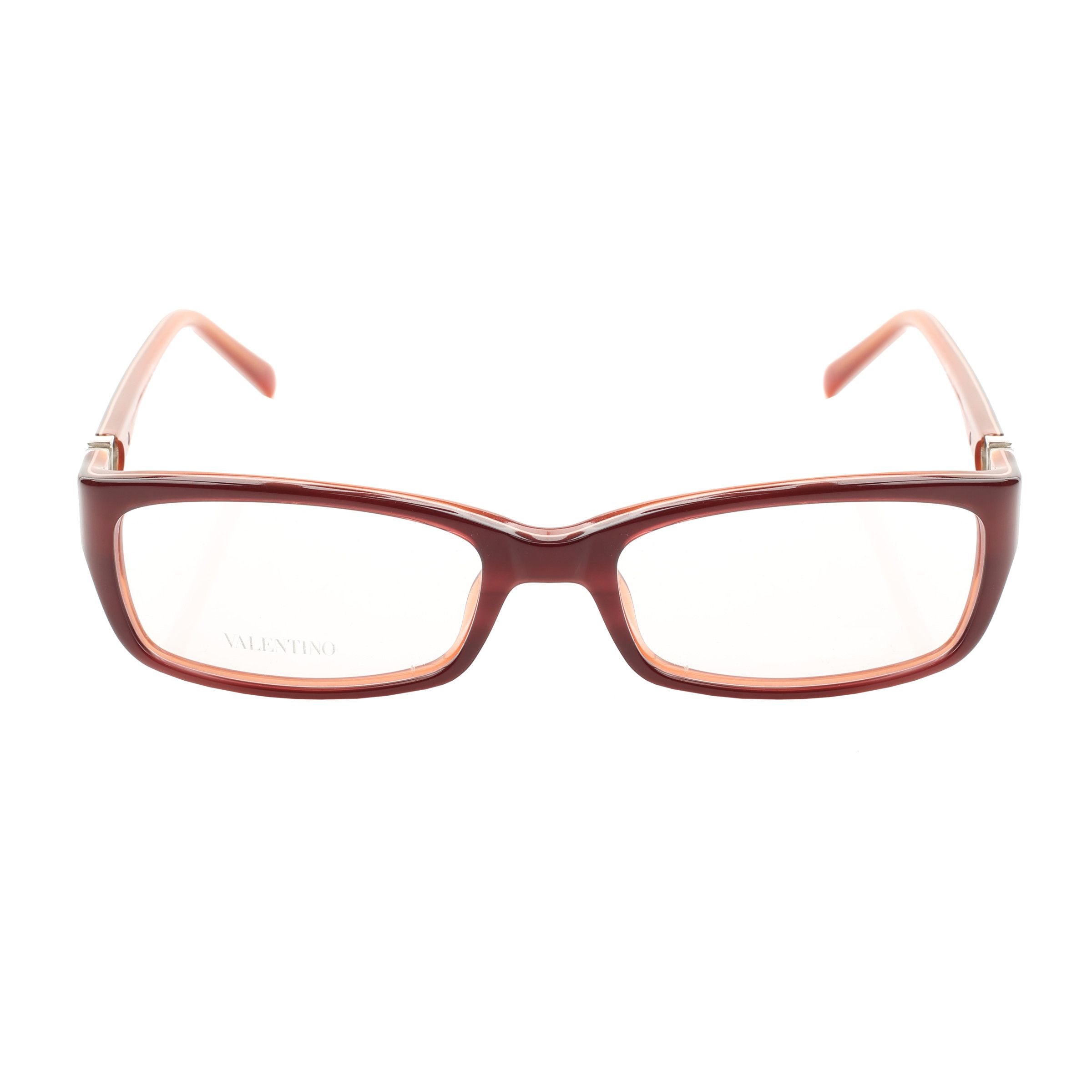 Valentino Valentino '00s Signature Red Plastic Glasses Size ONE SIZE - 3 Thumbnail