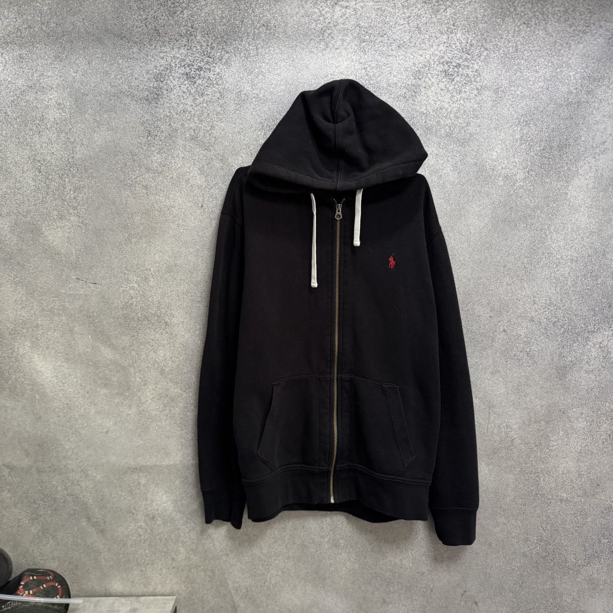 Polo Ralph Lauren Polo Ralph Lauren Zip Hoodie Black Size US XL / EU 56 / 4 - 1 Thumbnail
